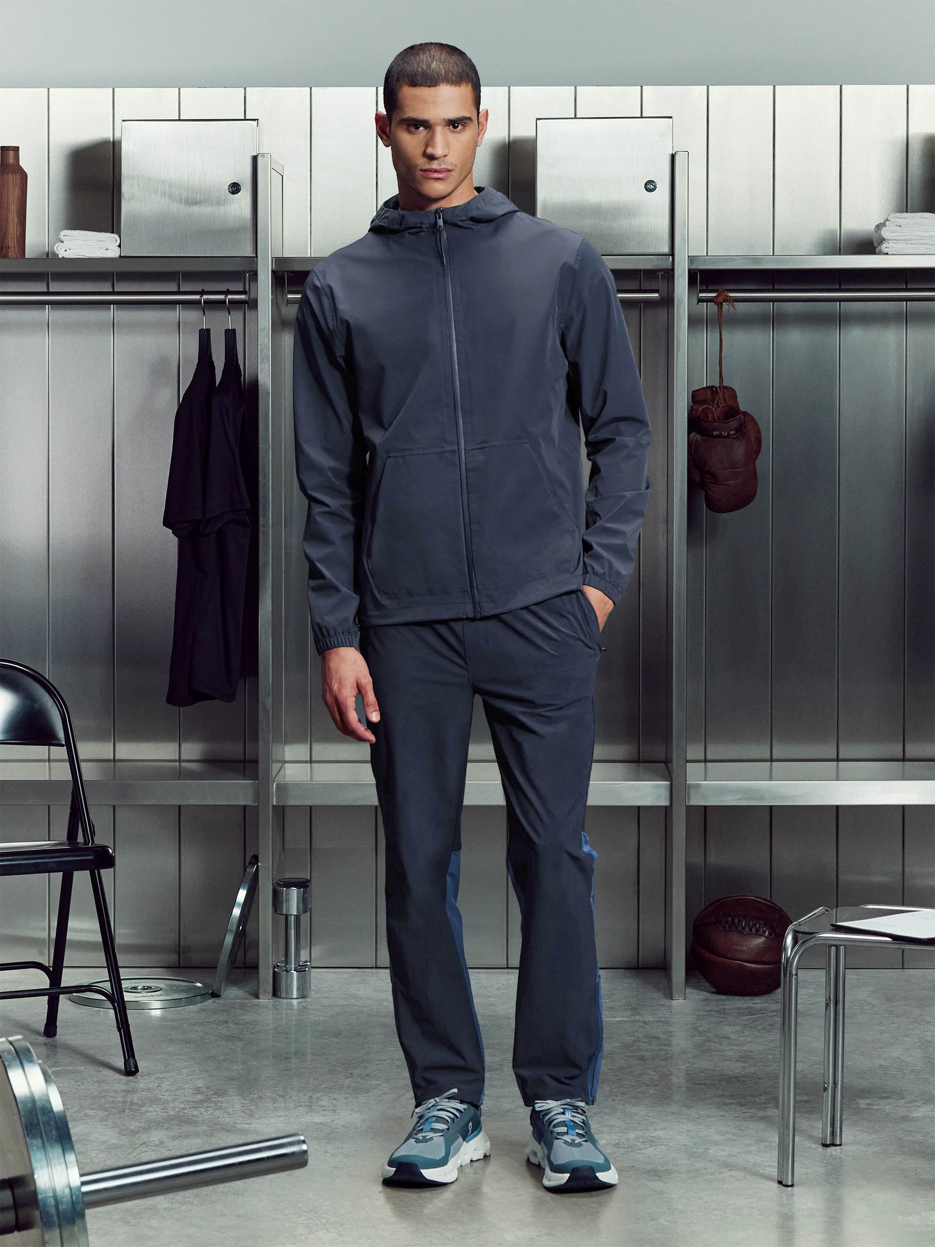 Utility Trail Trackpant in Slate Blue