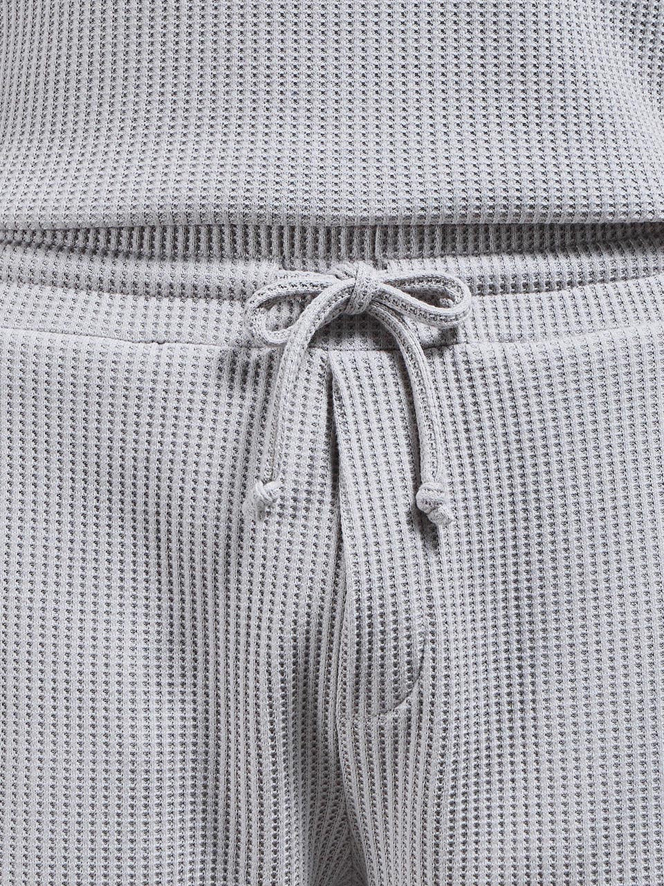 Waffle Relaxed Short in Stone