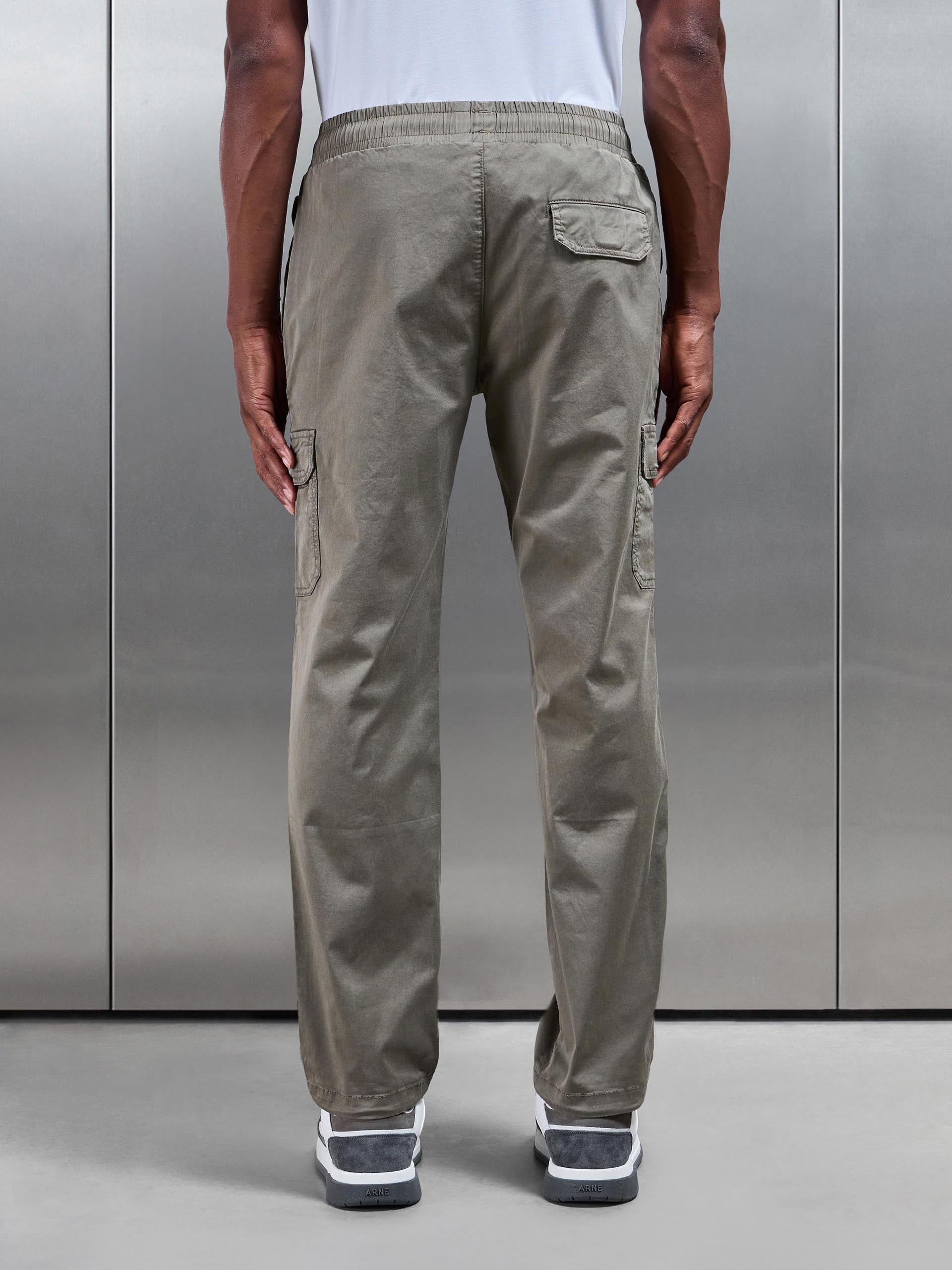 Worker Cargo Pant In Olive