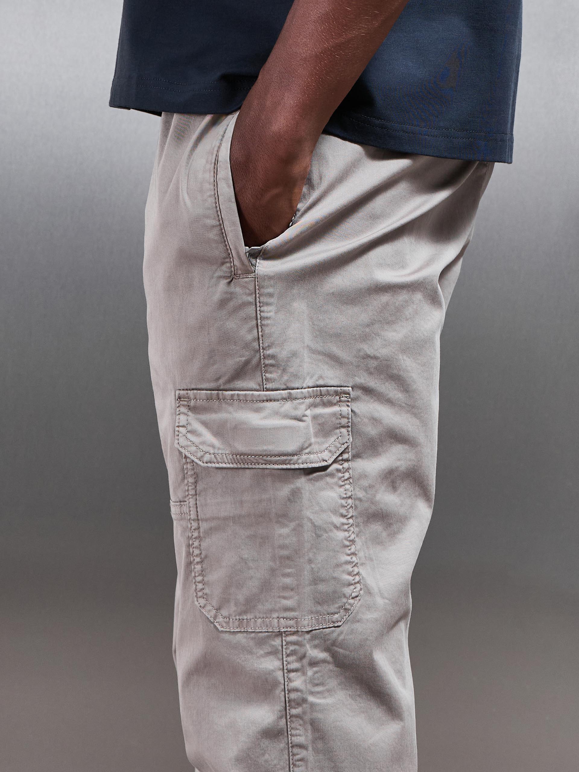 Worker Cargo Pant in Stone