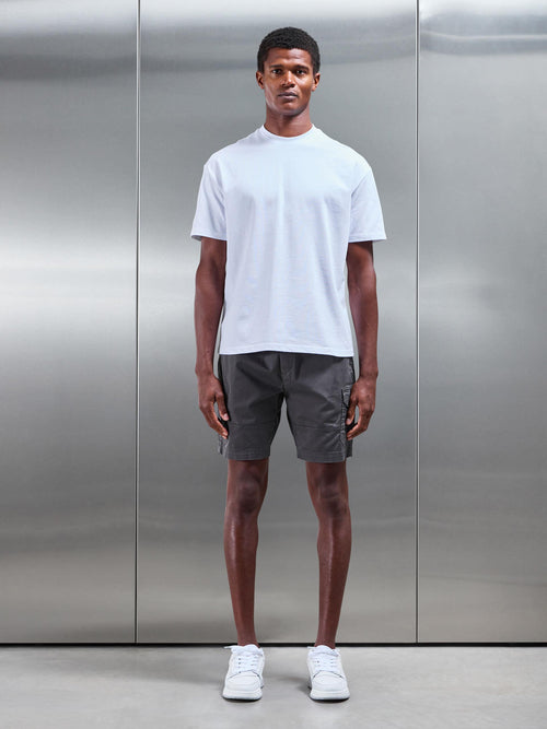 Worker Cargo Short in Grey