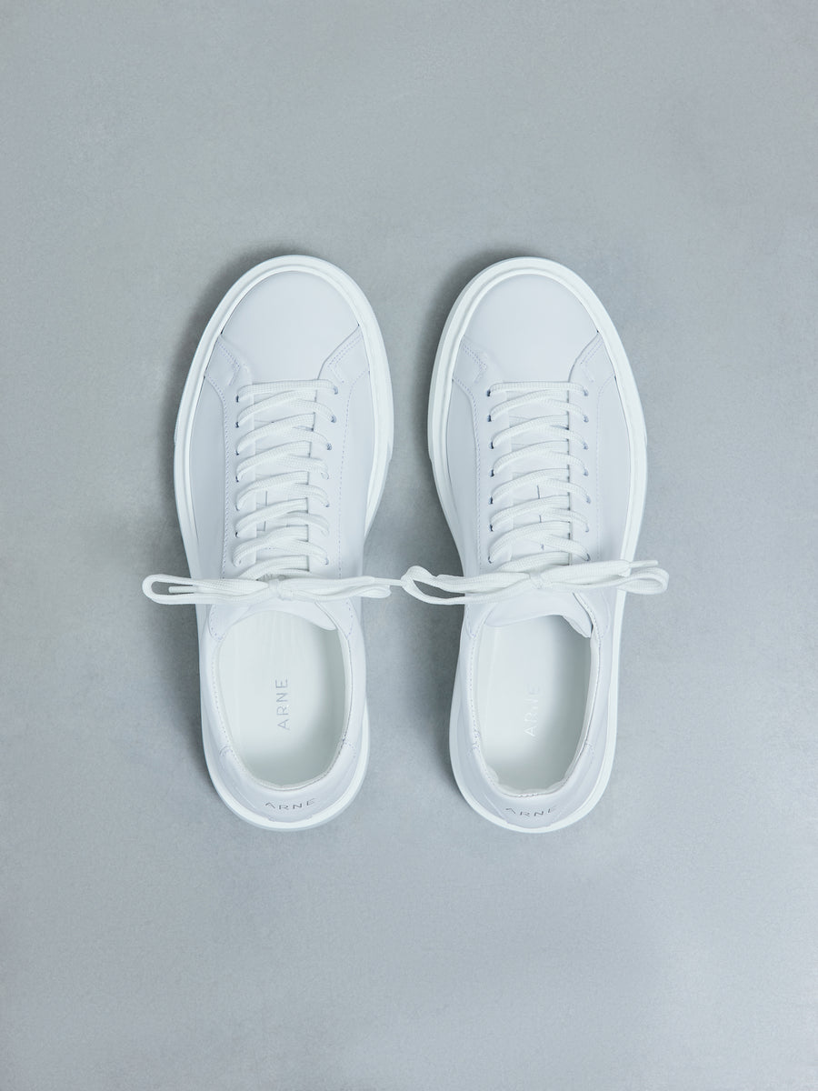 ARNE Men's Essential Leather in White