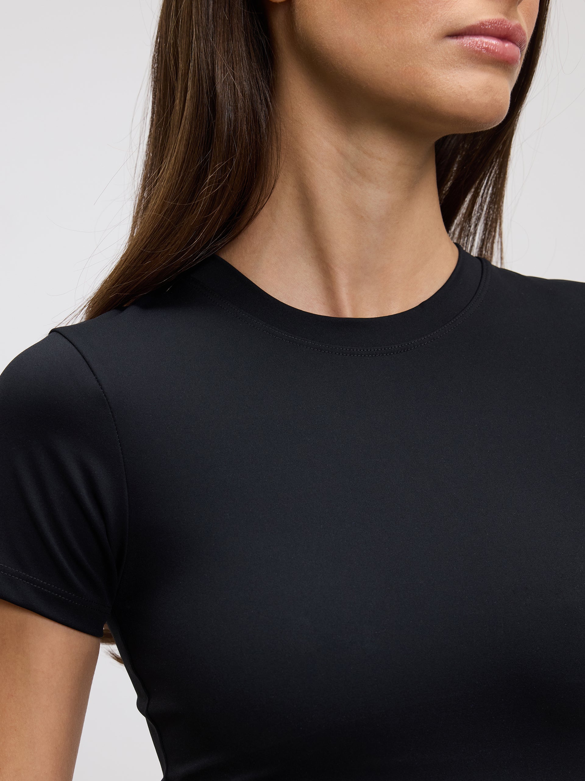 Womens Active T-Shirt in Black