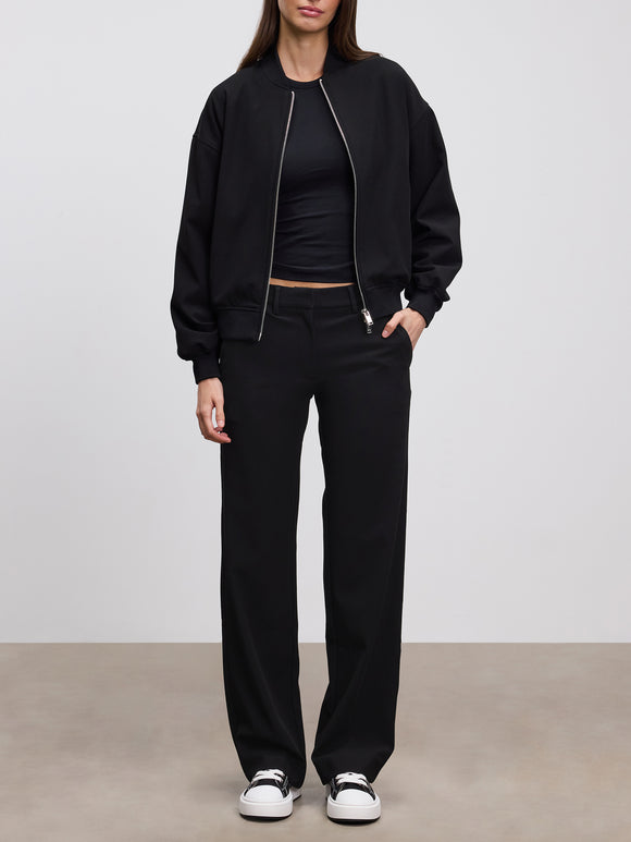 Womens Smart Tailored Trouser in Black