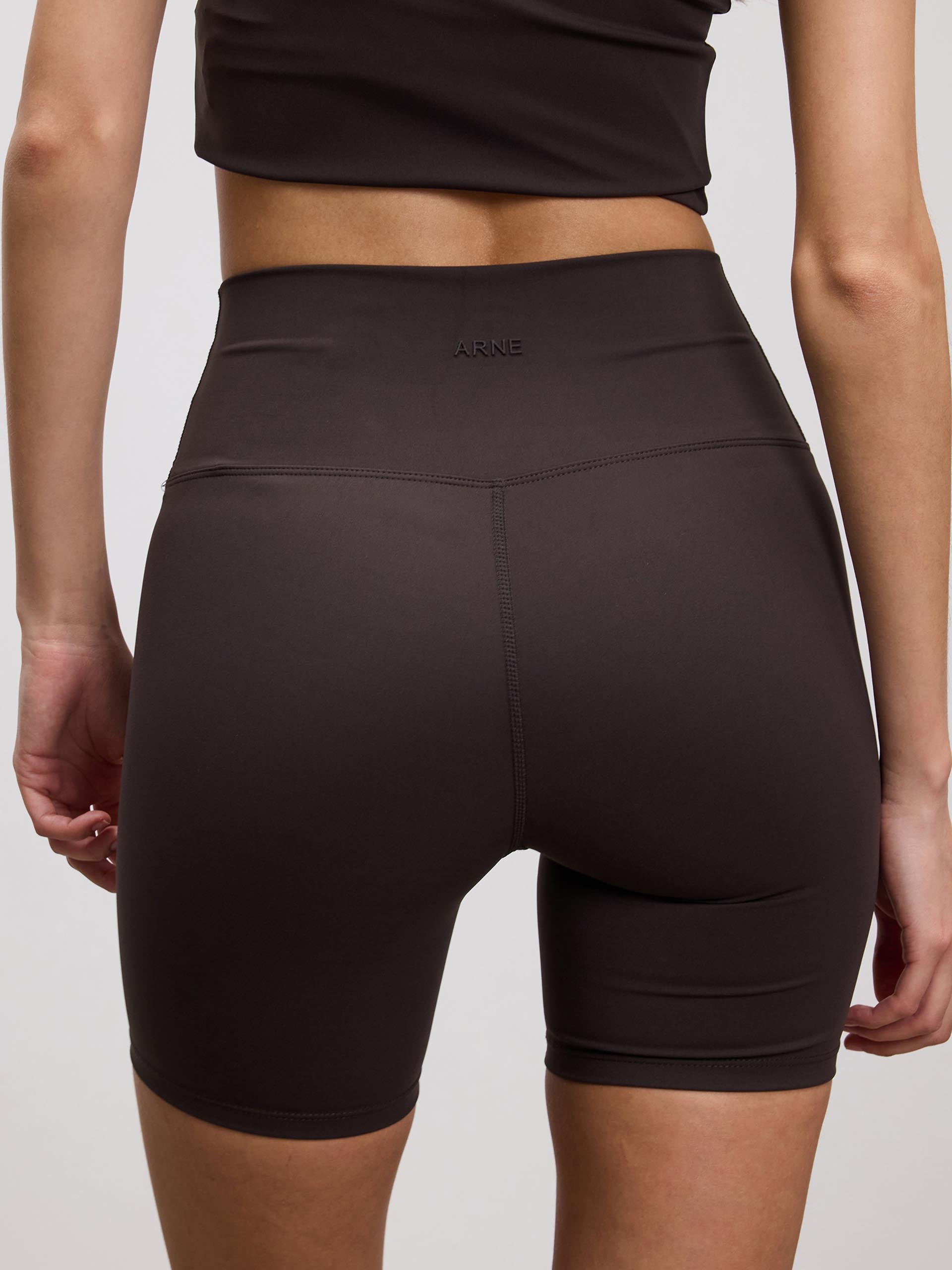 Womens Active Short in Brown