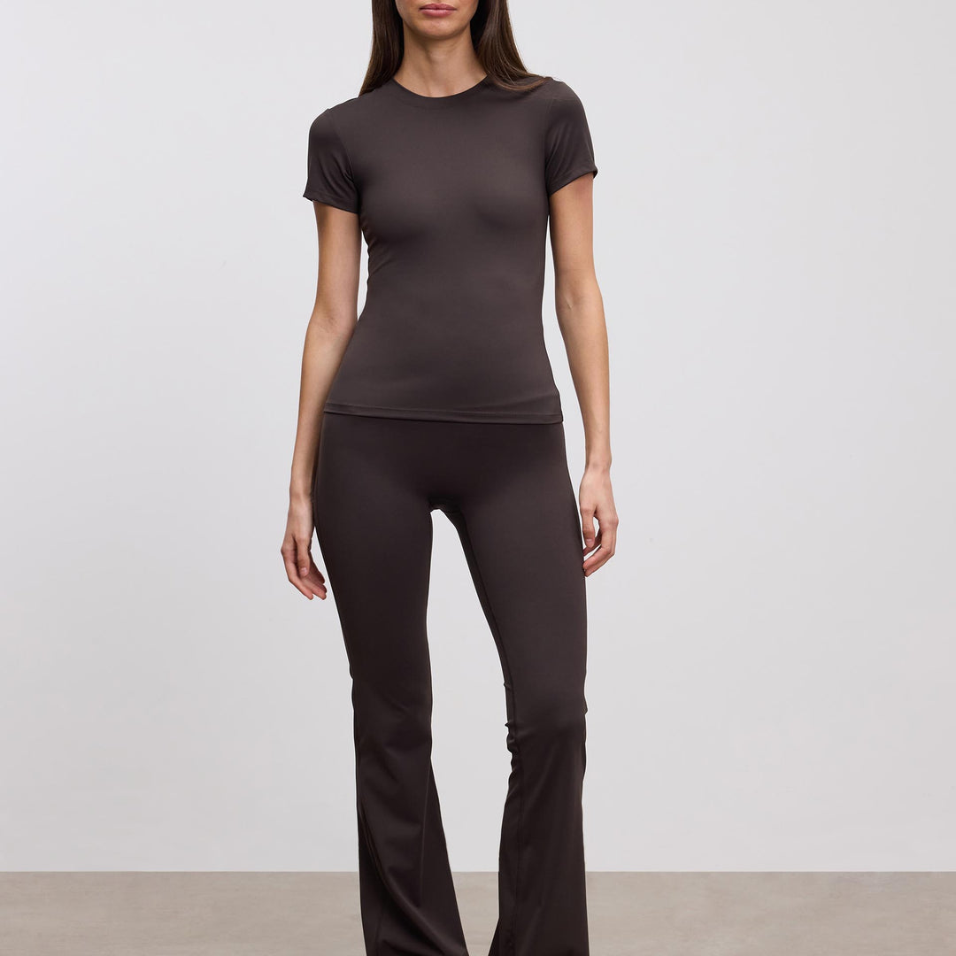 Womens Active T-Shirt in Brown
