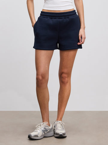 Womens Neoprene Short in Navy