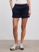 Womens Neoprene Short in Navy
