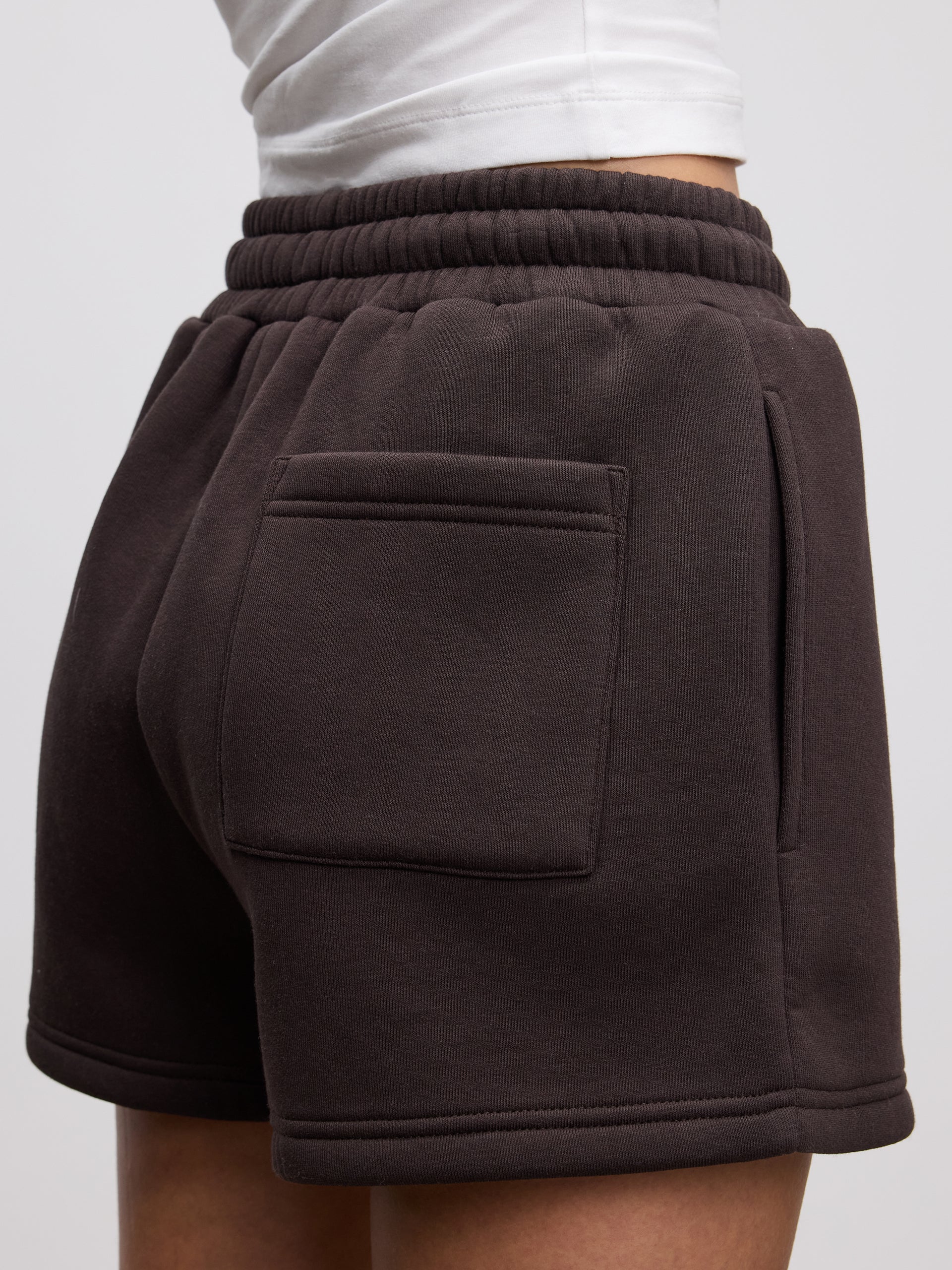 Womens Neoprene Short in Brown