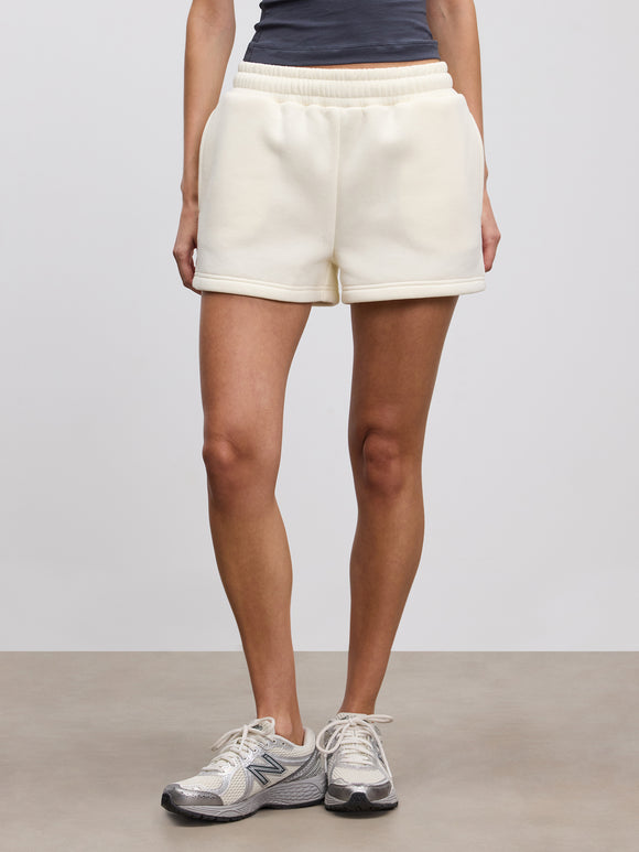 Womens Neoprene Short in Ecru