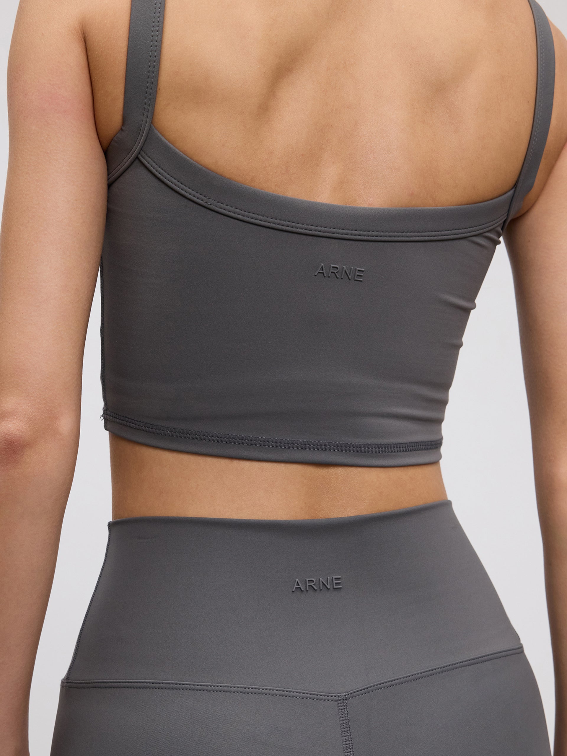 Womens Active Sports Bra in Grey