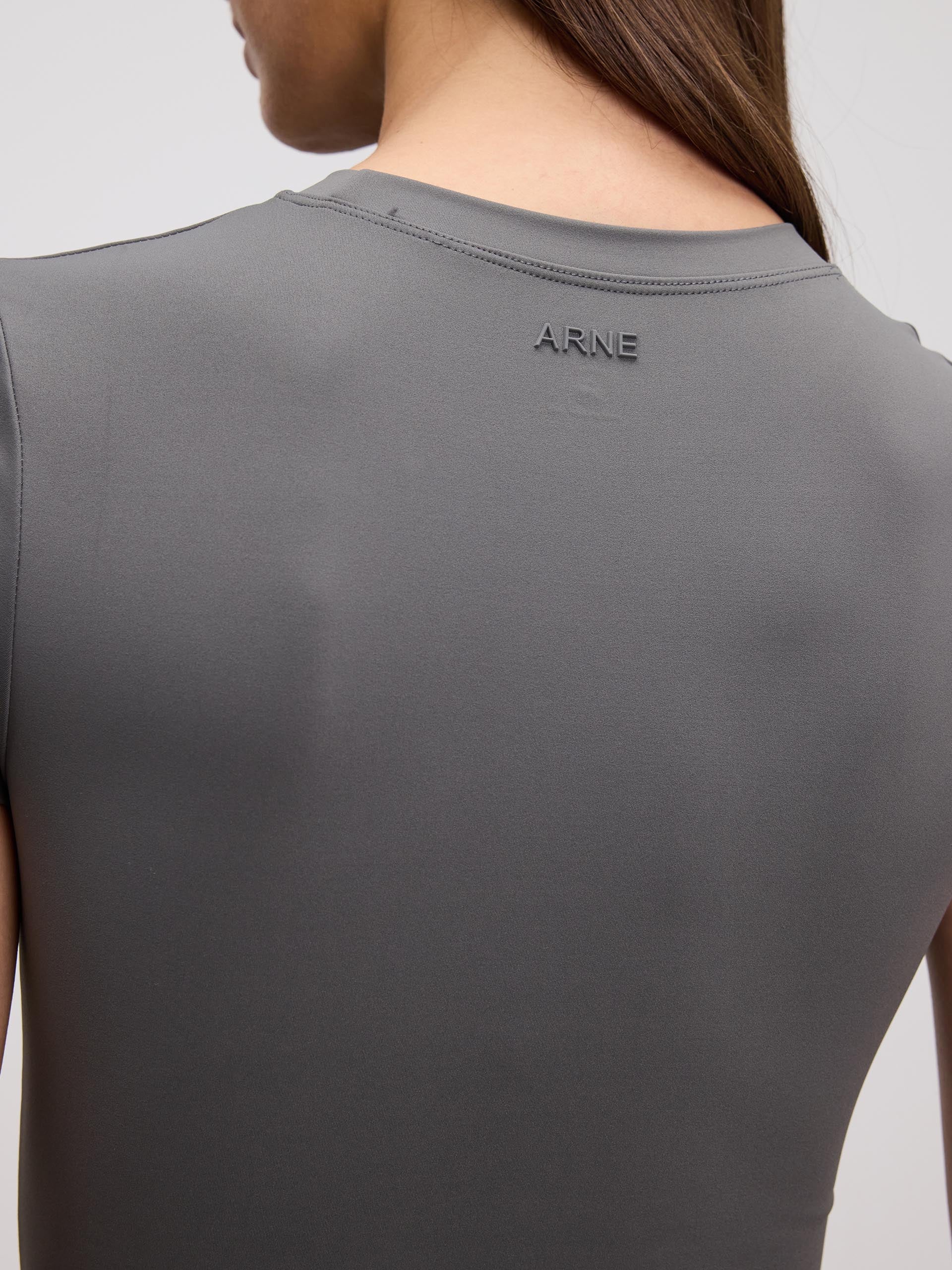 Womens Active T-Shirt in Grey