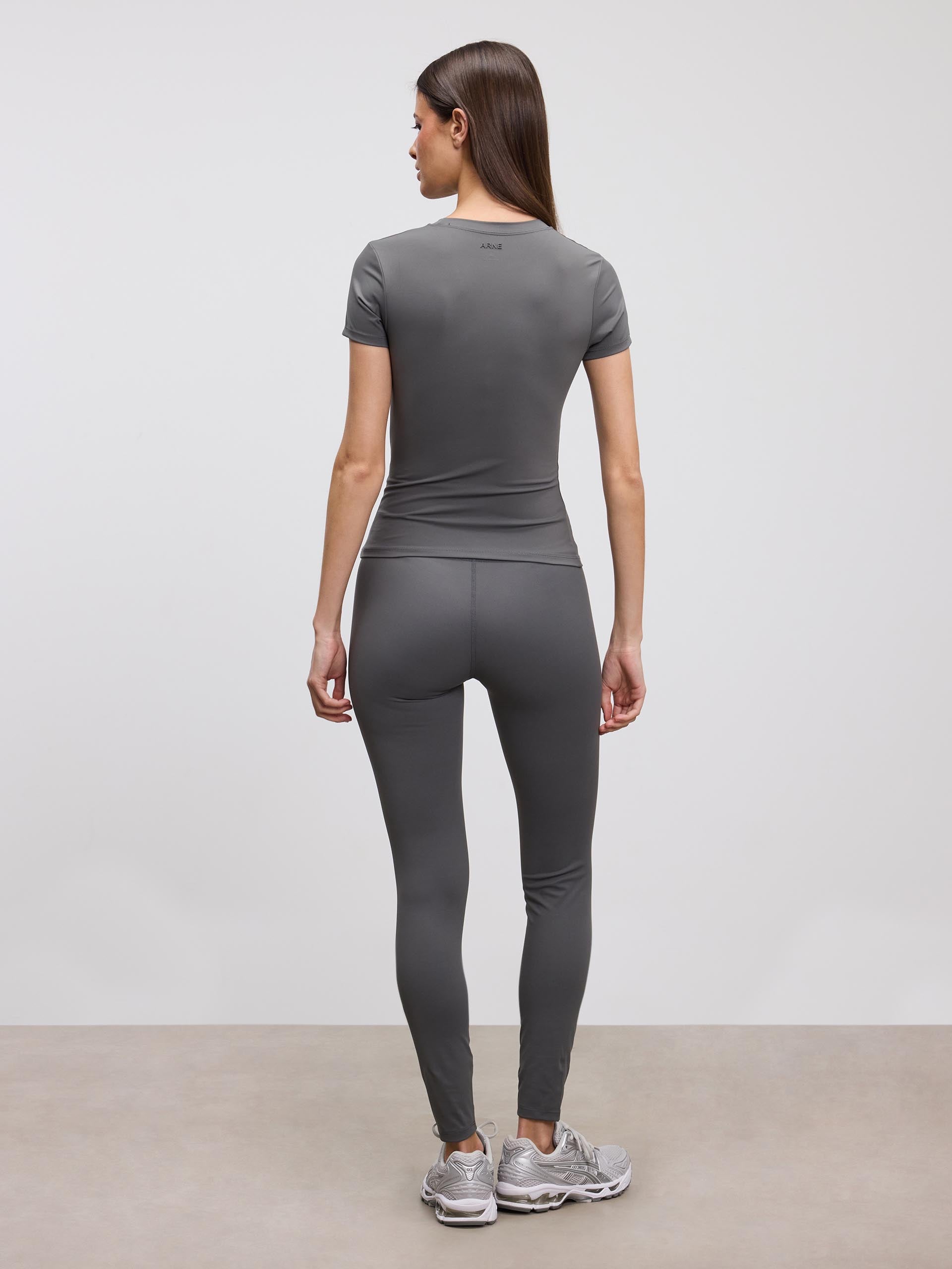 Womens Active T-Shirt in Grey
