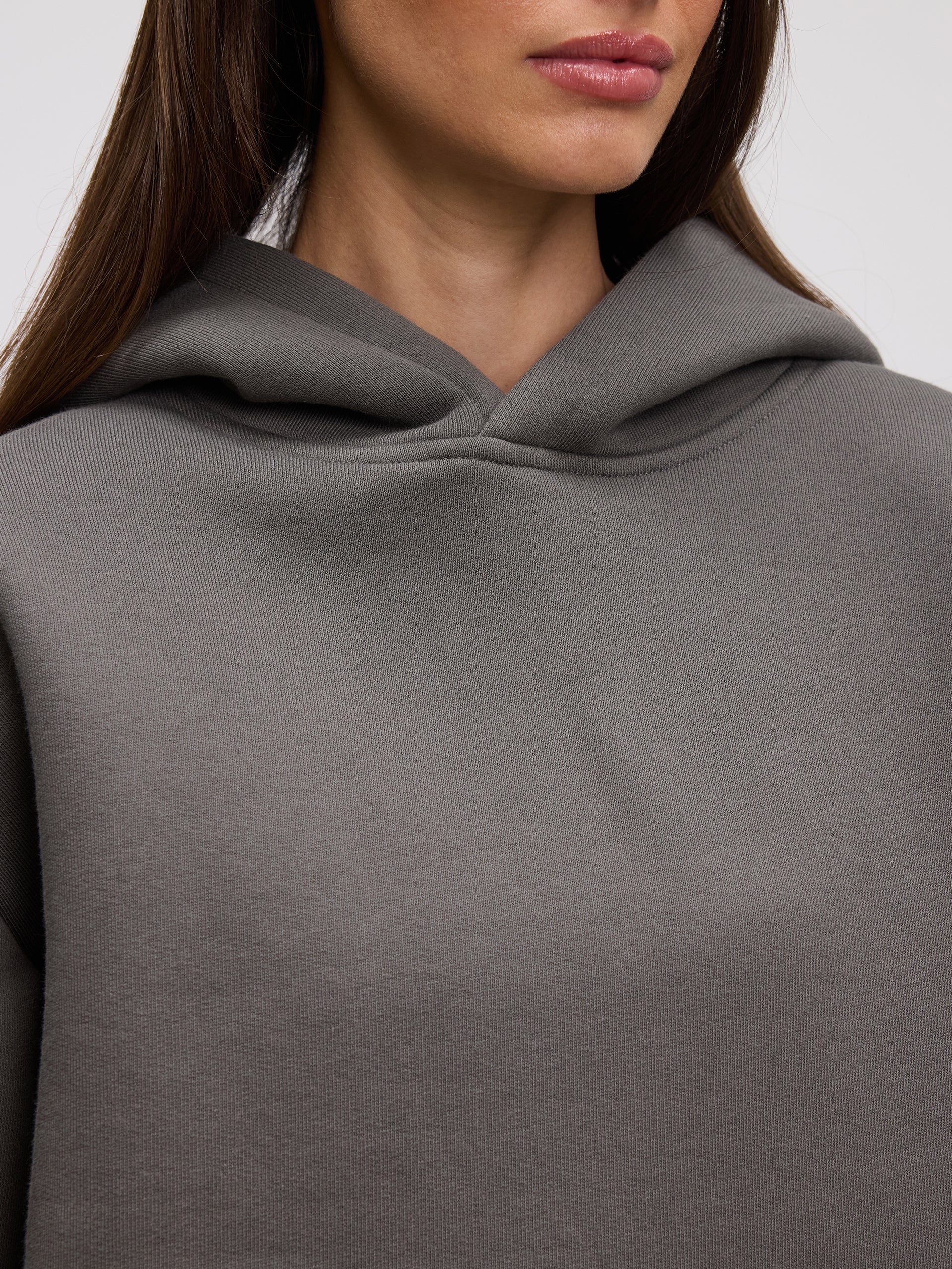 Womens Relaxed Hoodie in Grey