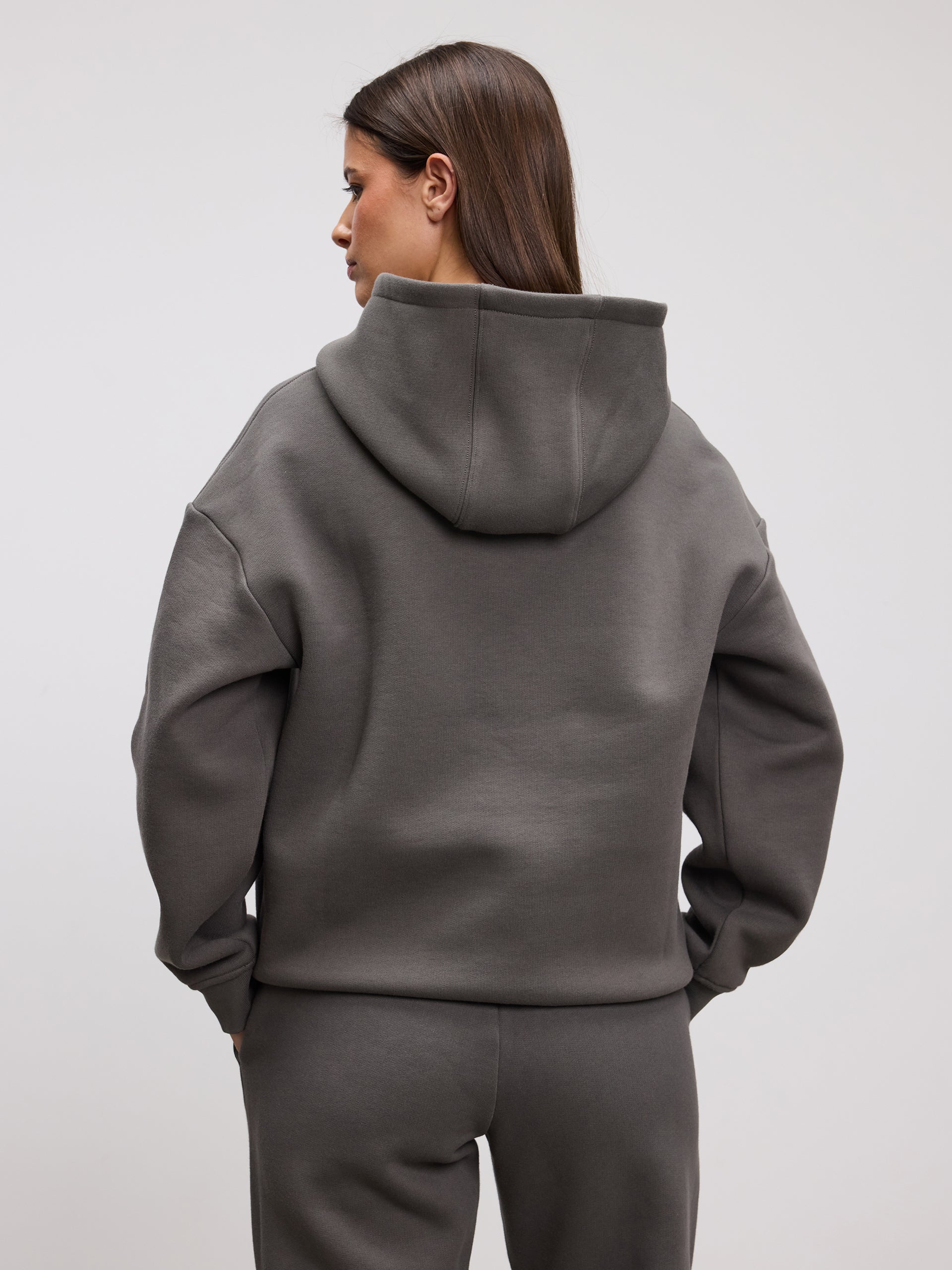 Womens Relaxed Hoodie in Grey