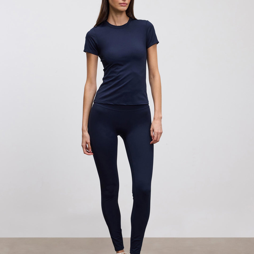 Womens Active T-Shirt in Navy