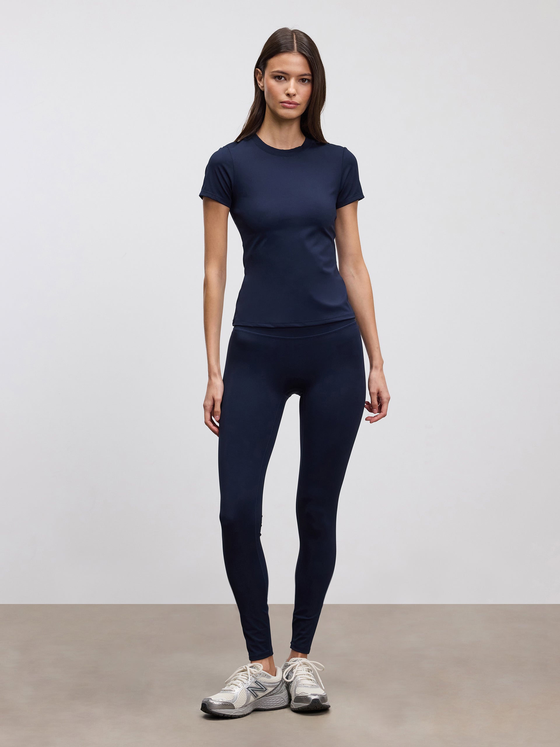 Womens Active T-Shirt in Navy