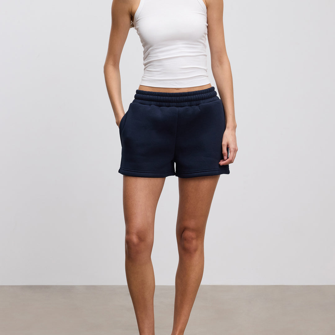 Womens Neoprene Short in Navy