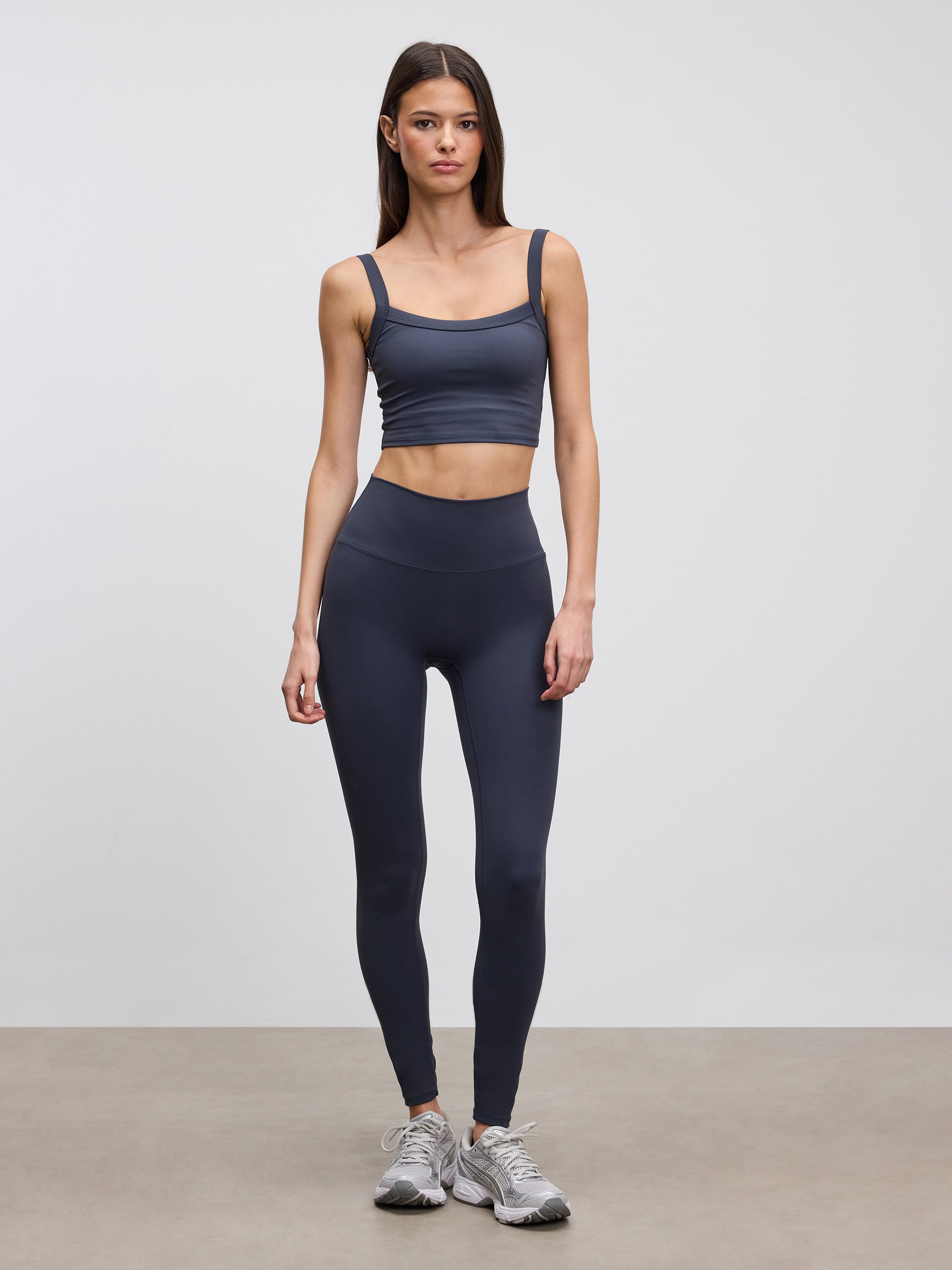 Womens Active Legging in Slate Blue
