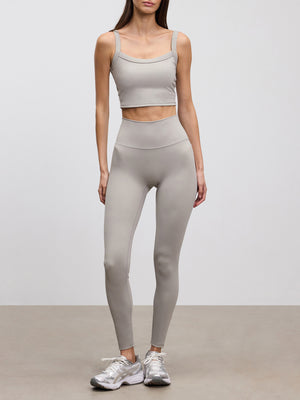 Womens Active Legging in Stone
