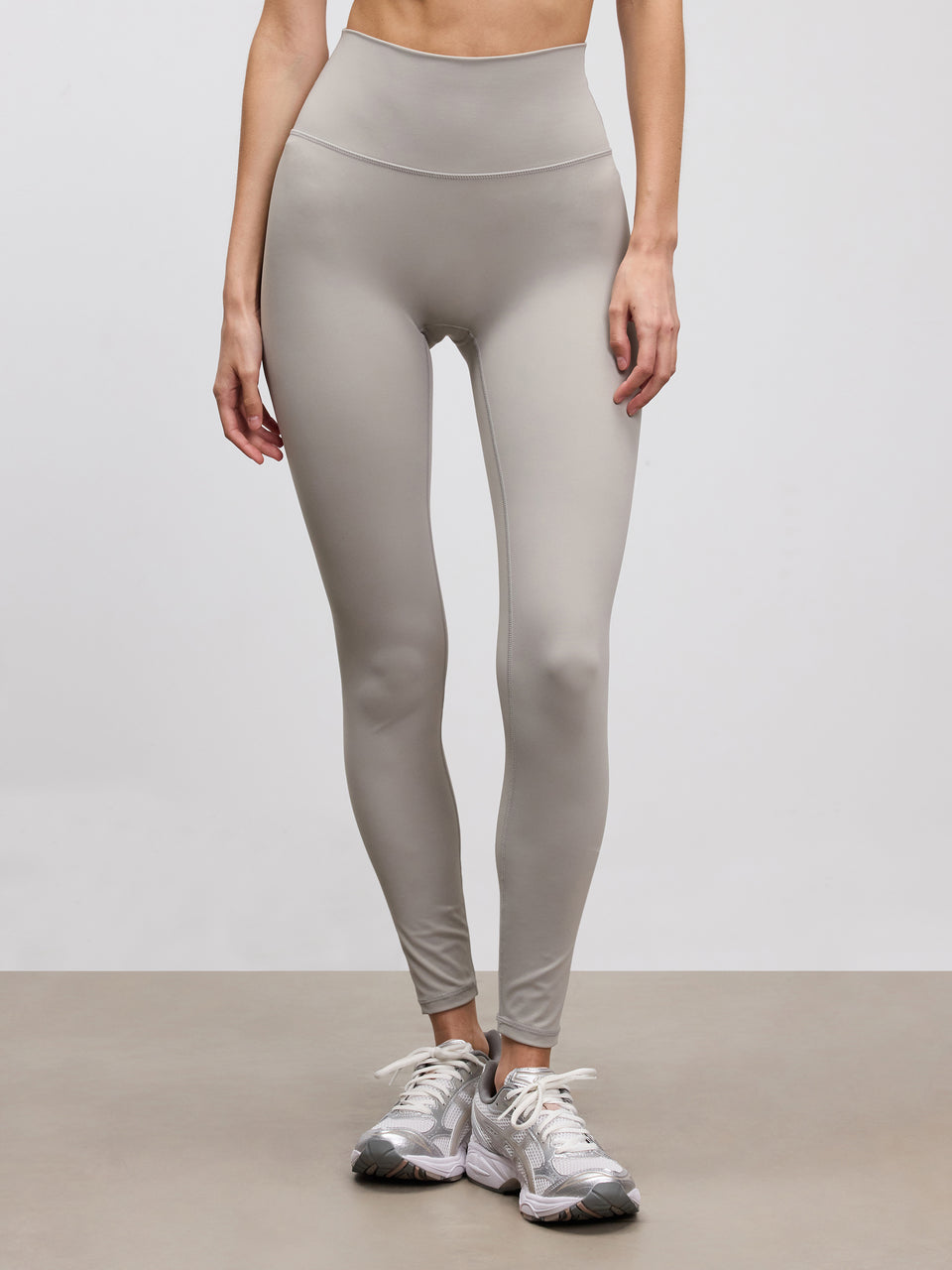 Womens Active Legging in Stone