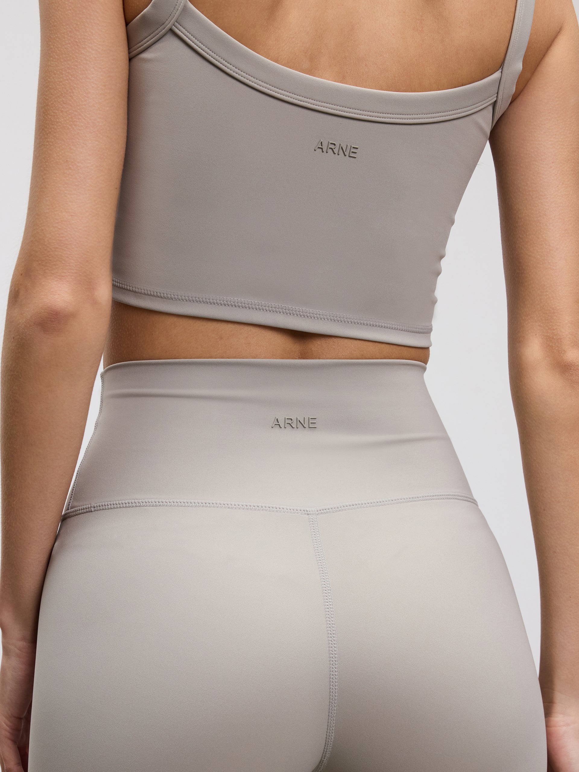 Womens Active Legging in Stone