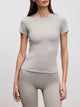 Womens Active T-Shirt in Stone