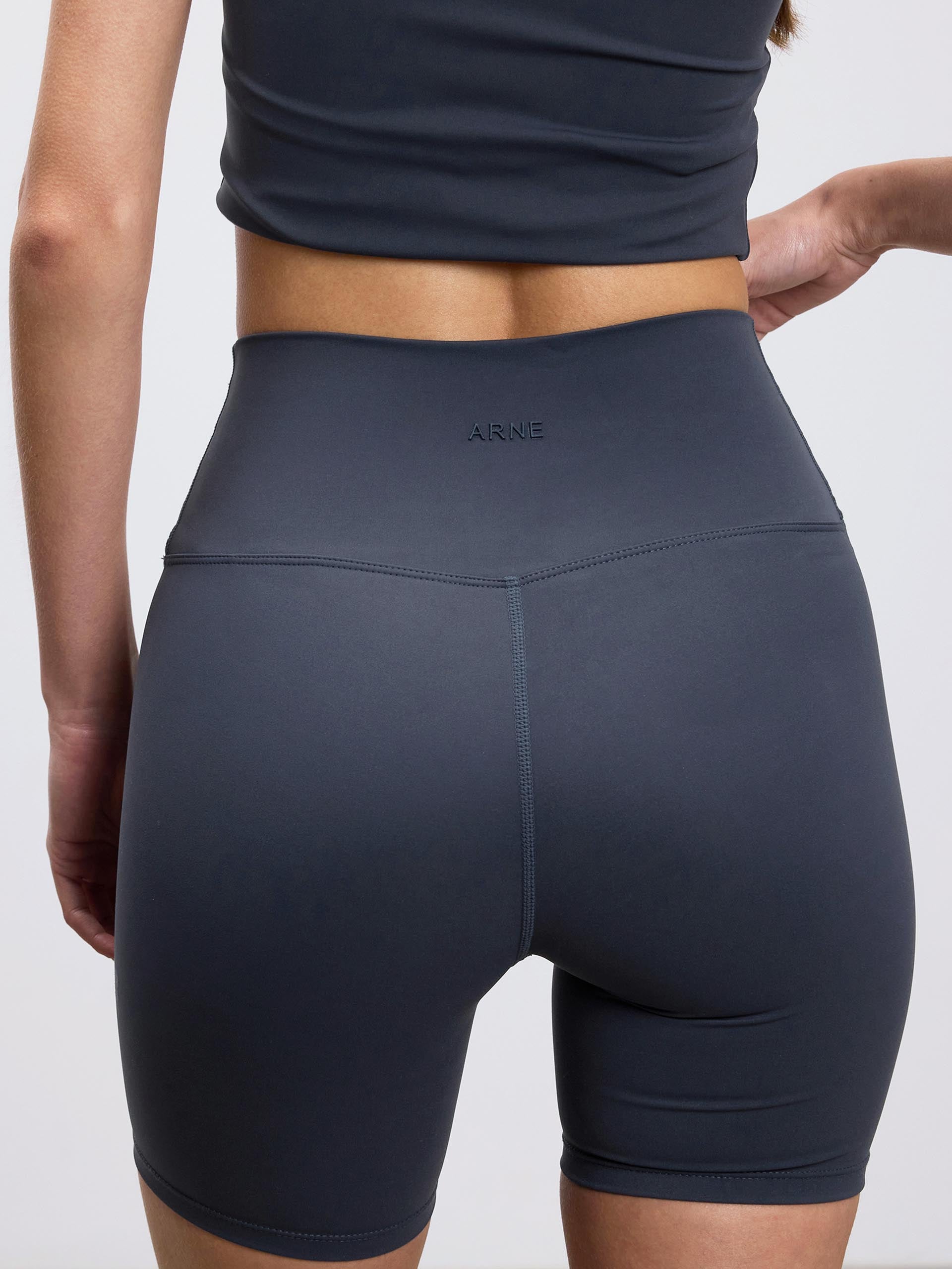 Womens Active Short in Slate Blue
