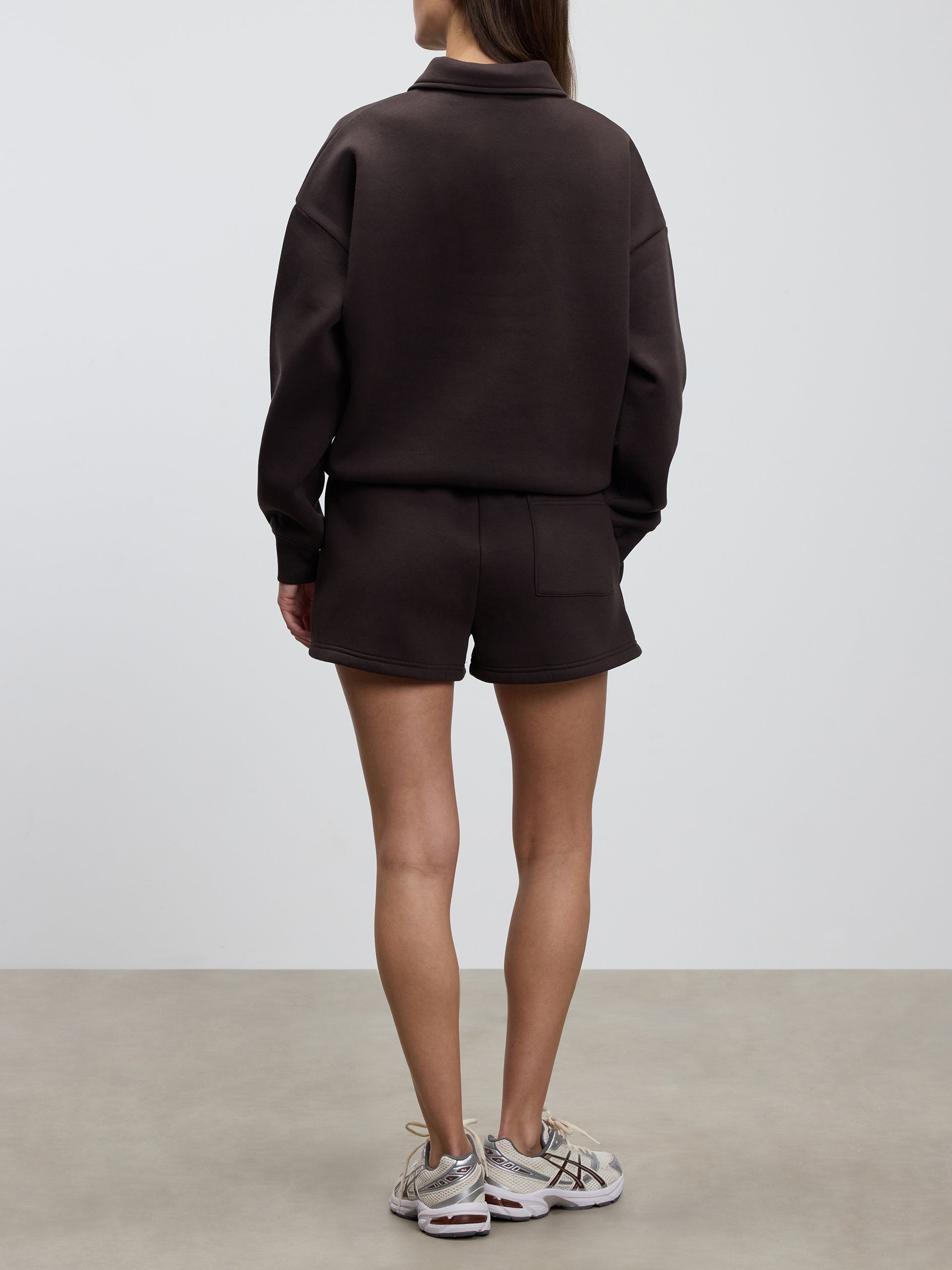 Womens Neoprene Short in Brown