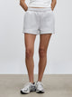 Womens Neoprene Short in Marl Grey