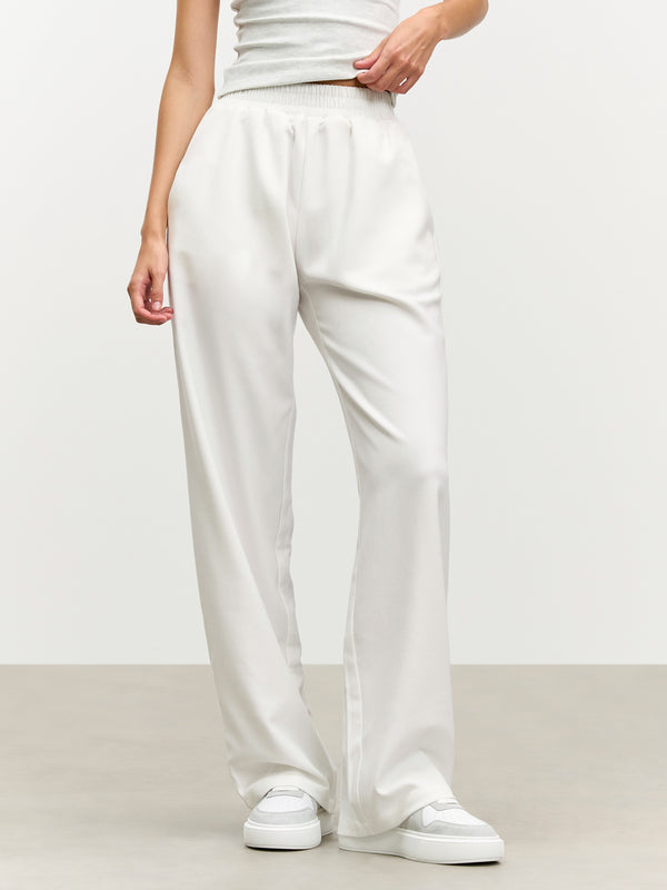 Womens Pull On Trouser in White