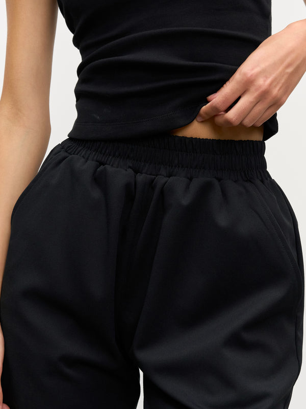 Womens Pull On Trouser in Black
