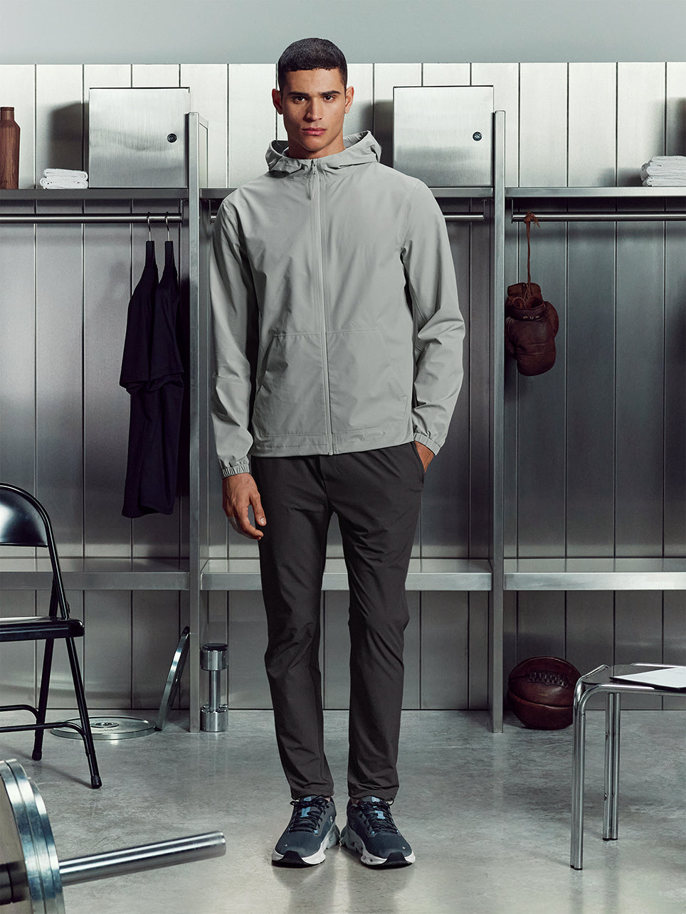 Element Waterproof Windbreaker in Stone