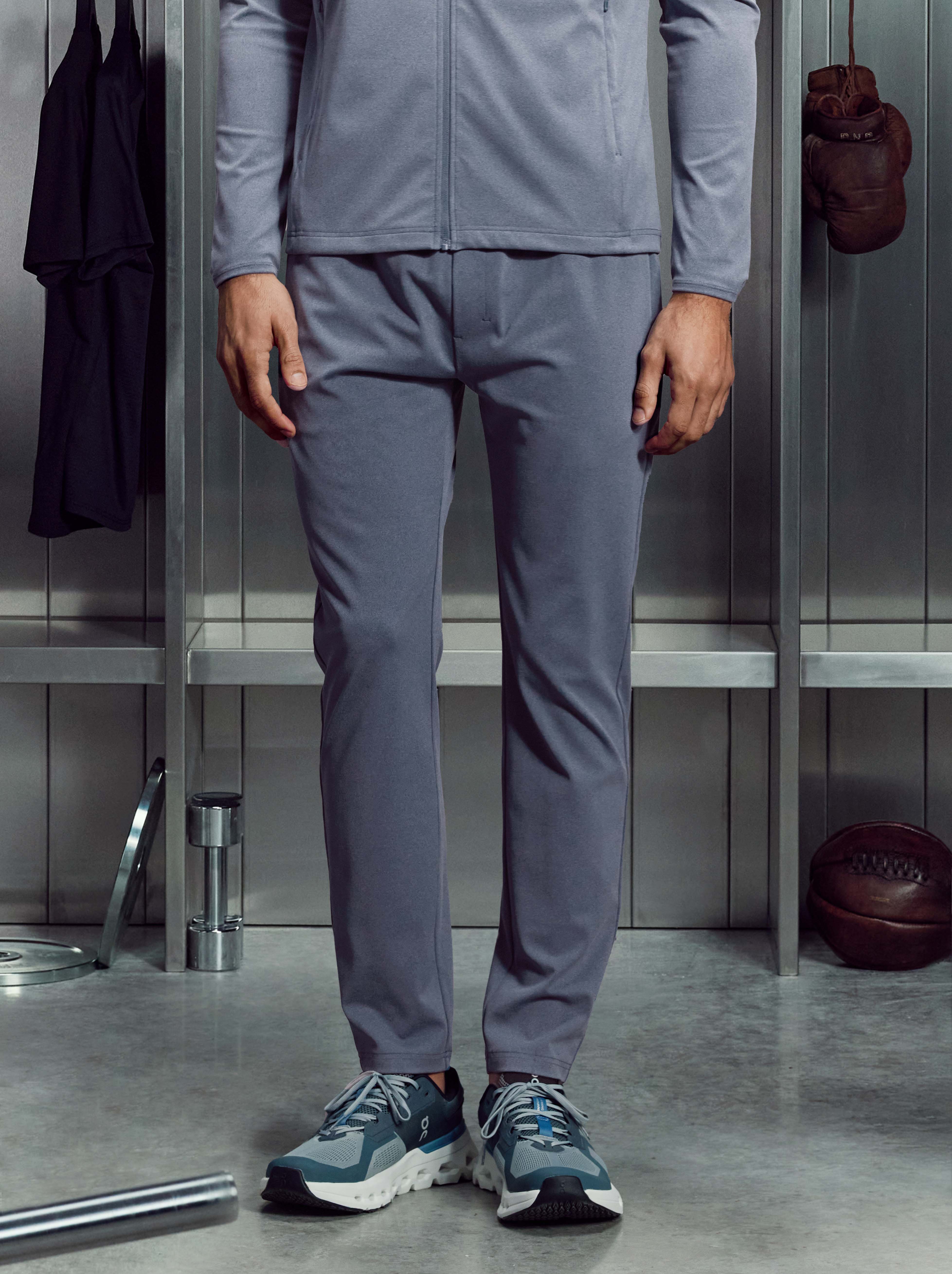 Active Jersey Jogger in Navy Marl