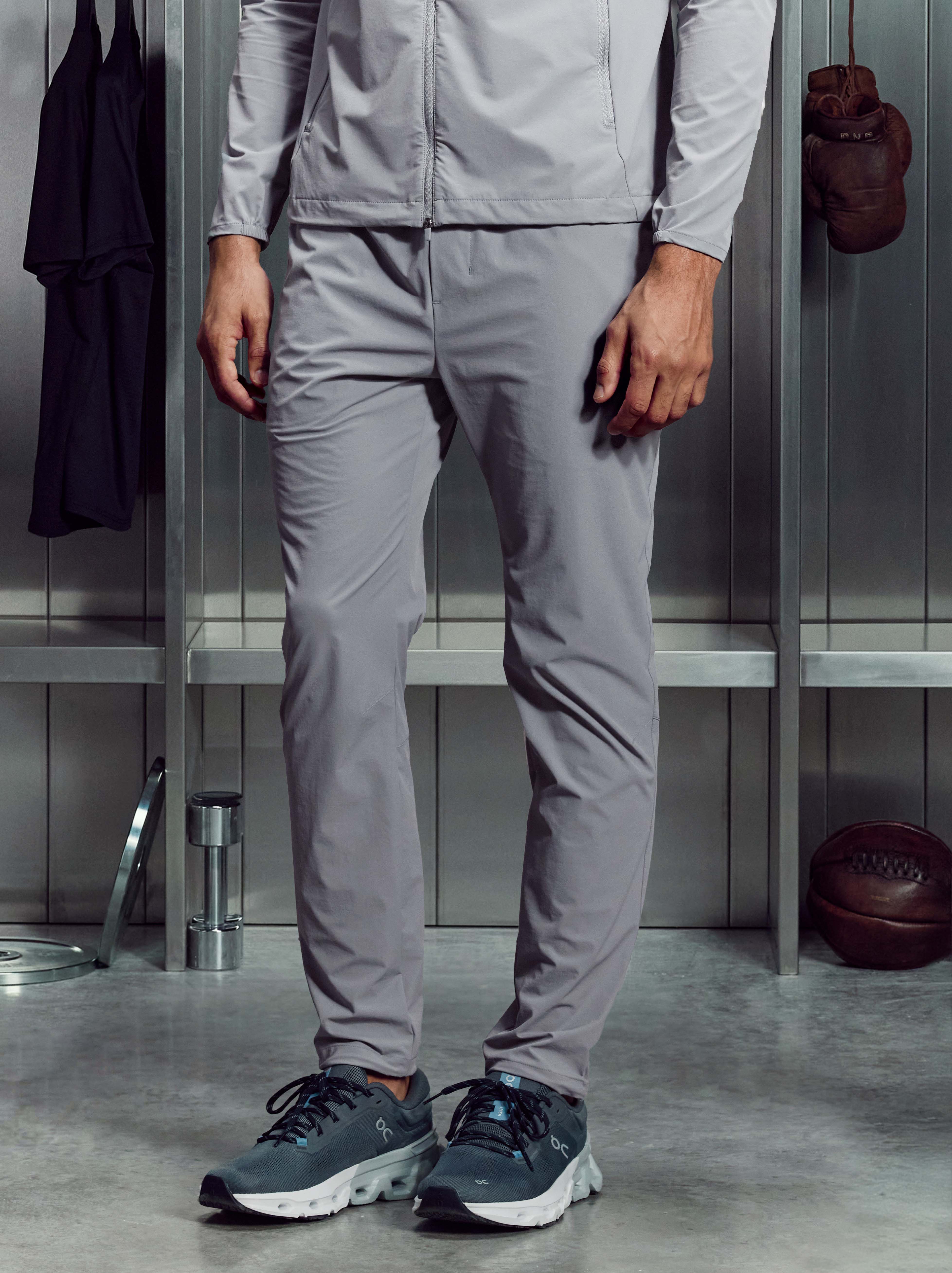 Active Trackpant in Mid Grey