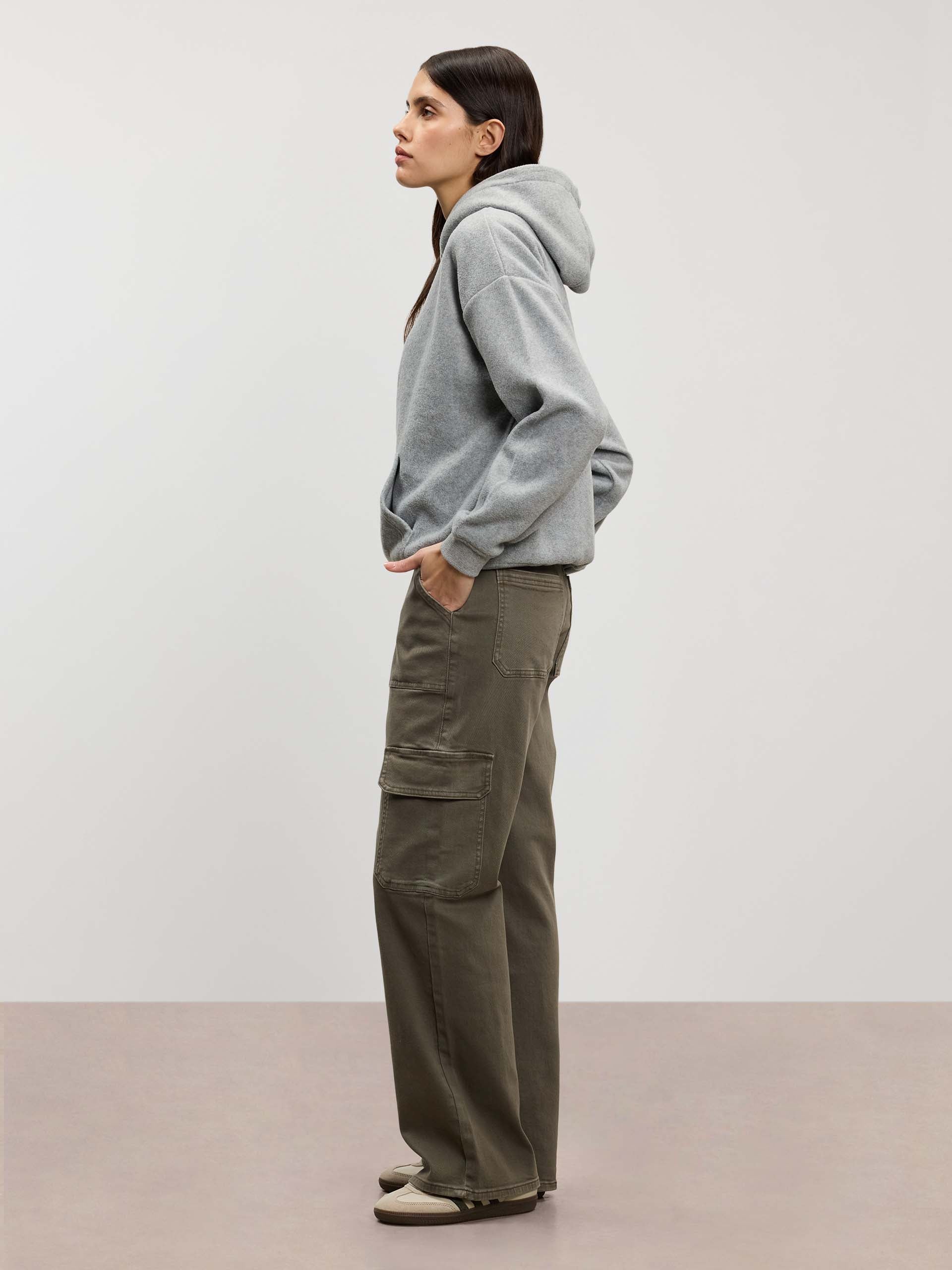 Womens Carpenter Pant in Dark Olive