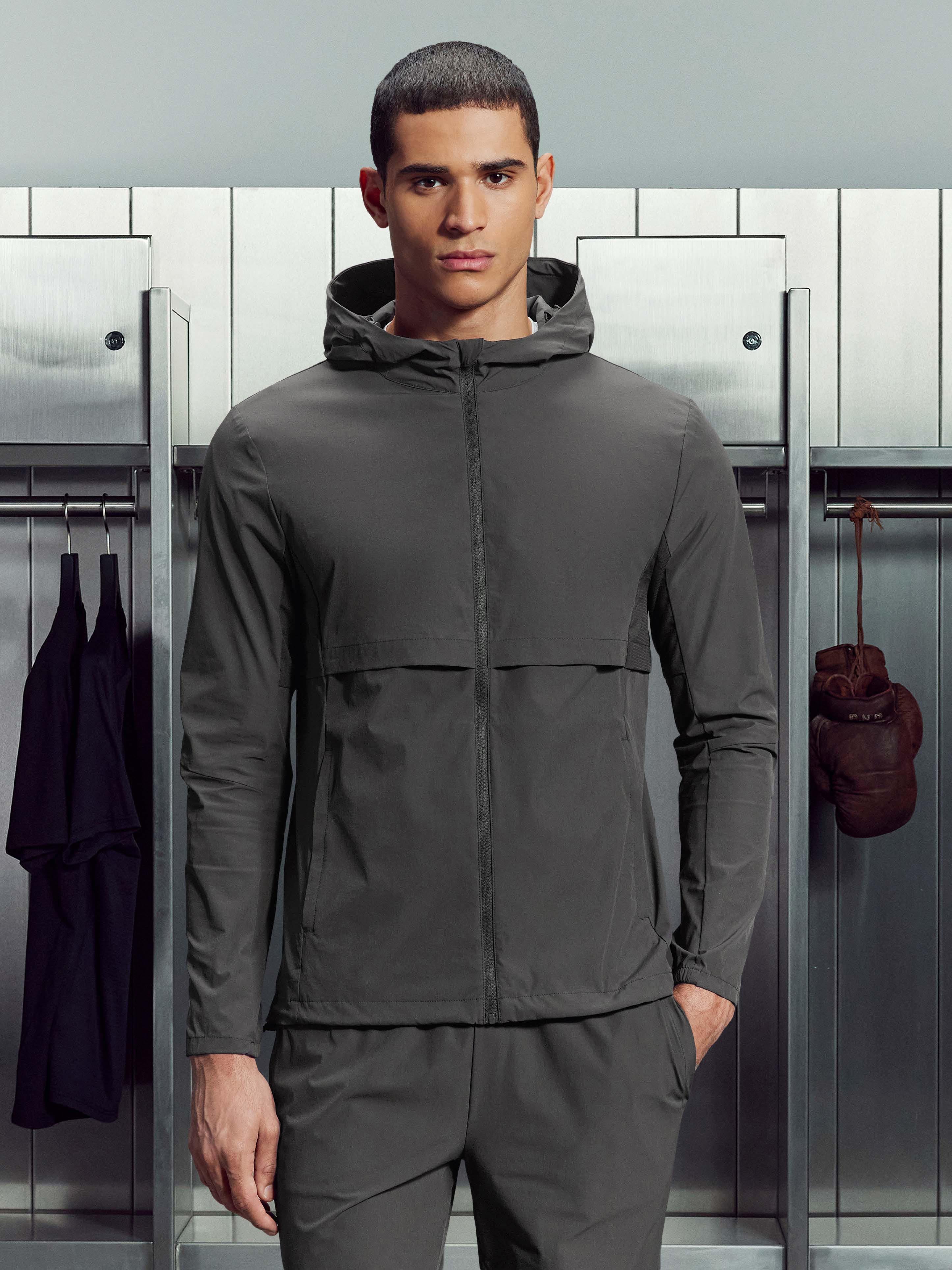 Performance Windbreaker in Grey | ARNE UK