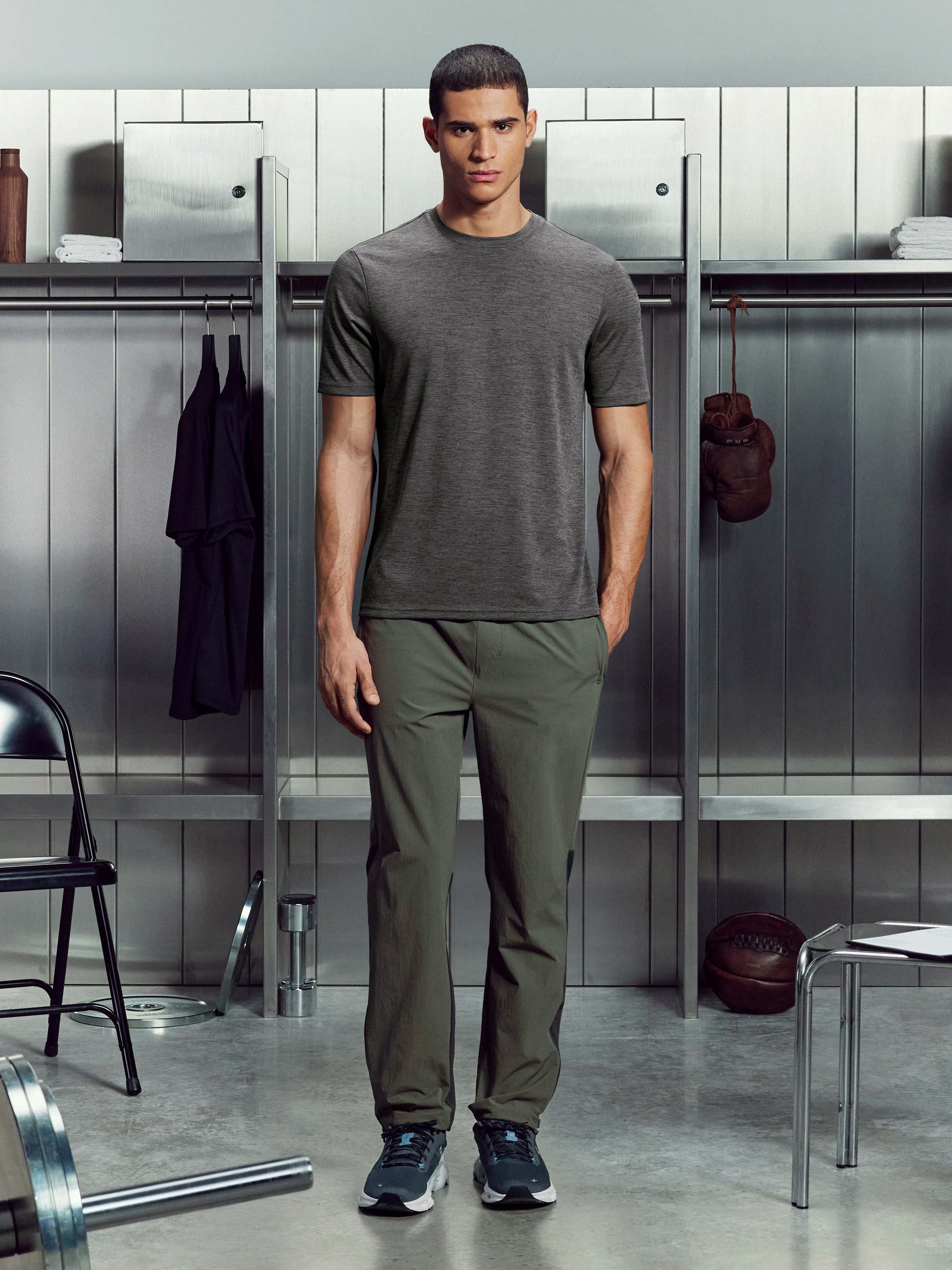 Trail T-Shirt in Charcoal