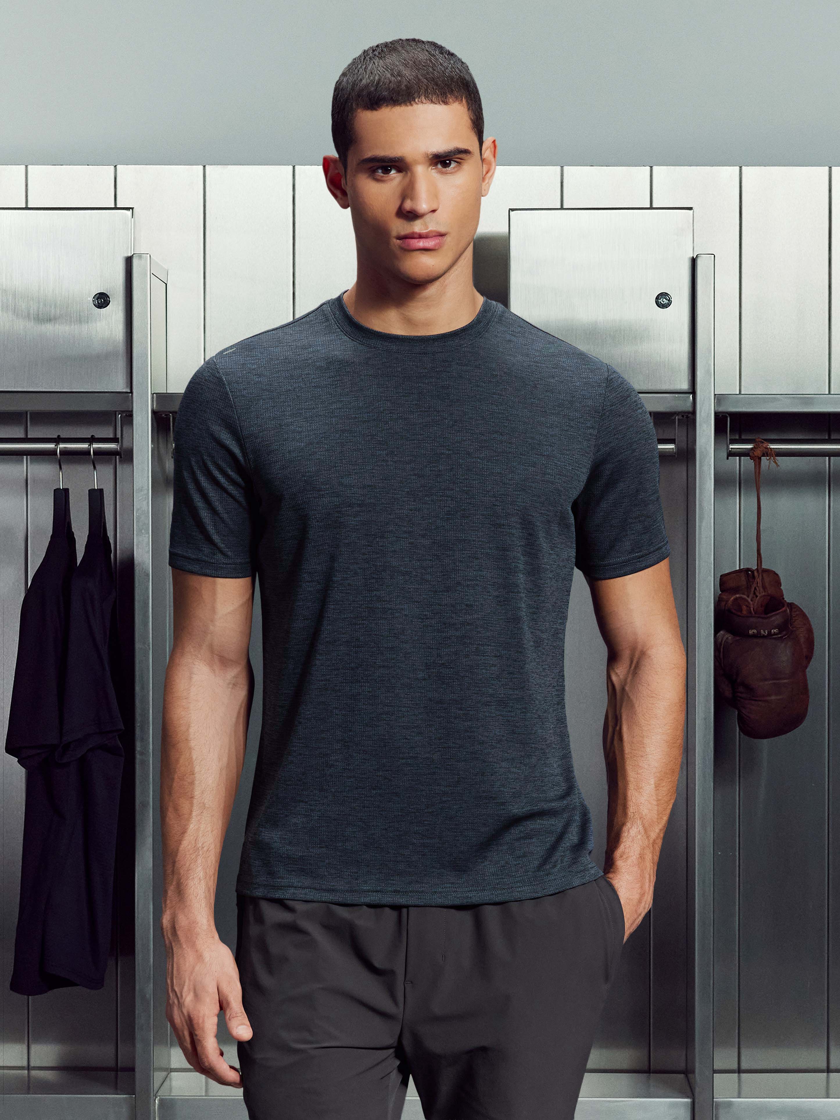 Trail T-Shirt in Slate Blue