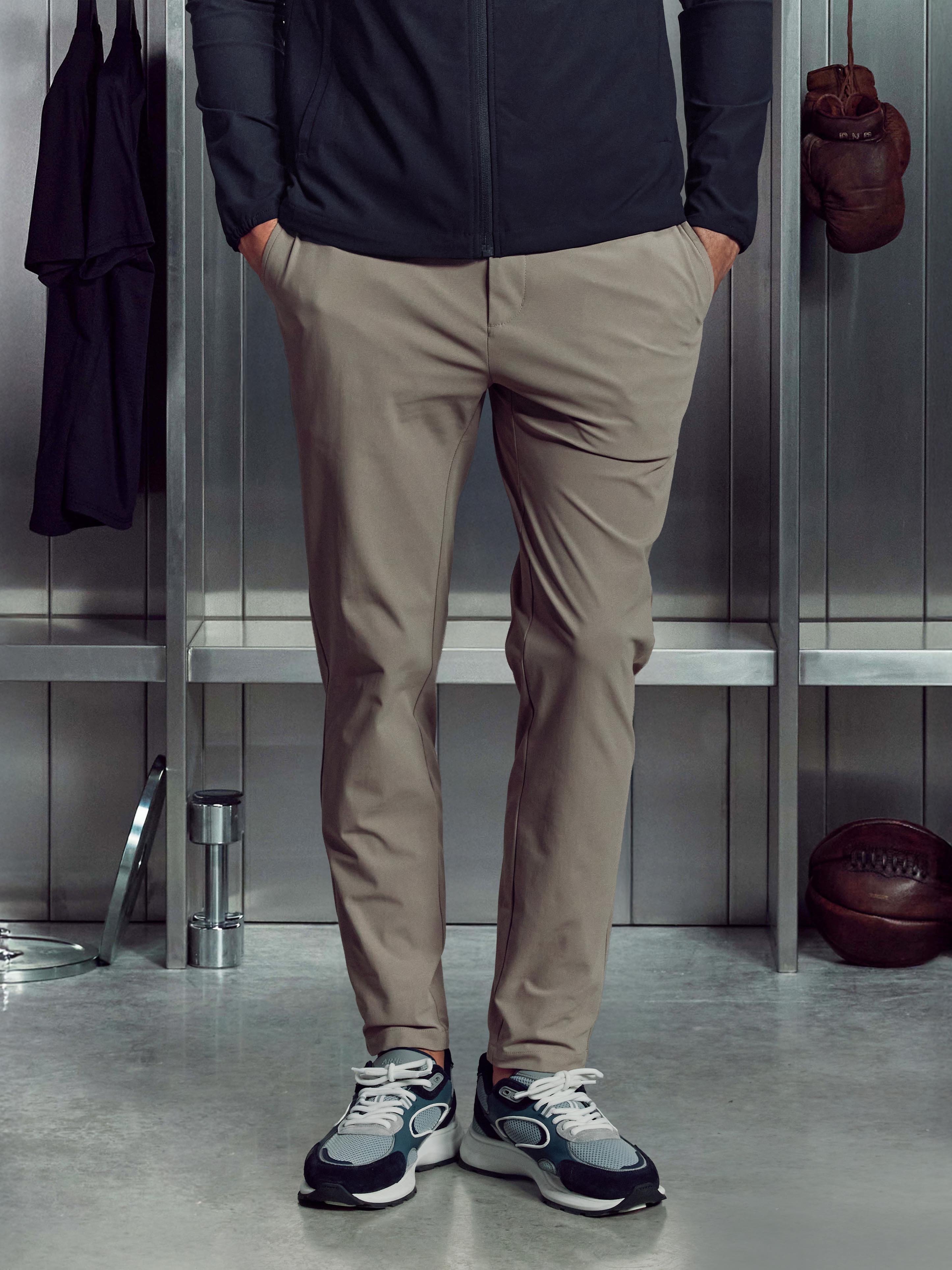 24 Hour Trouser in Taupe