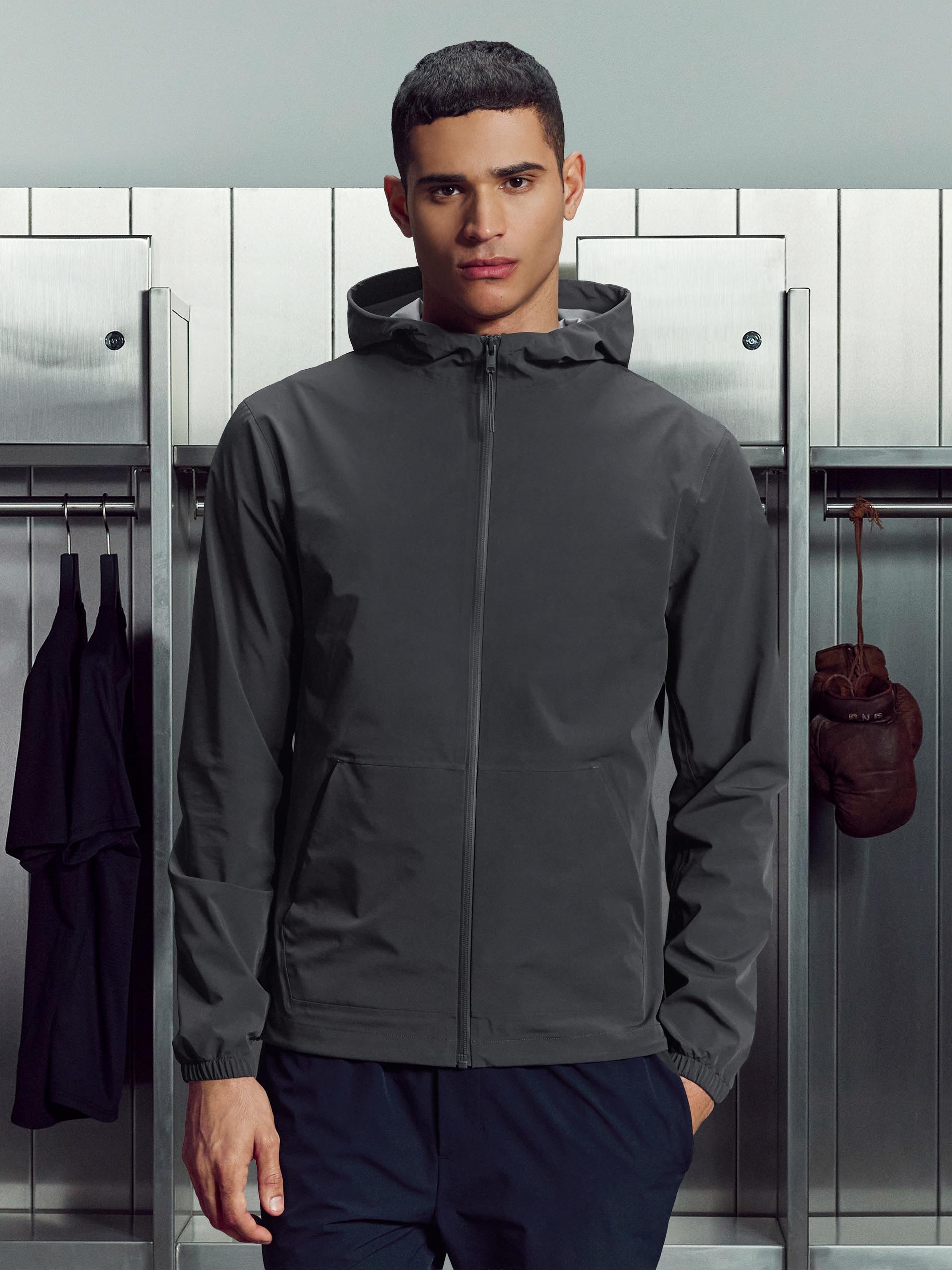 Element Waterproof Windbreaker in Grey