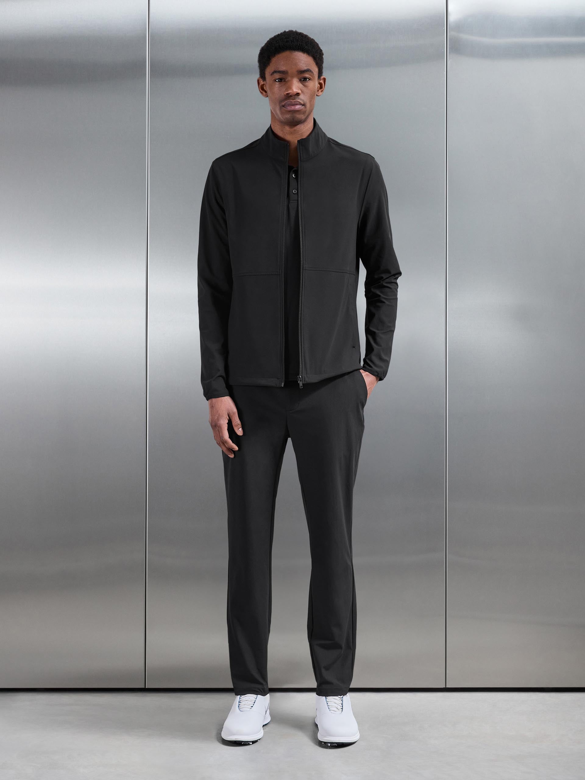 Golf Jacket in Black