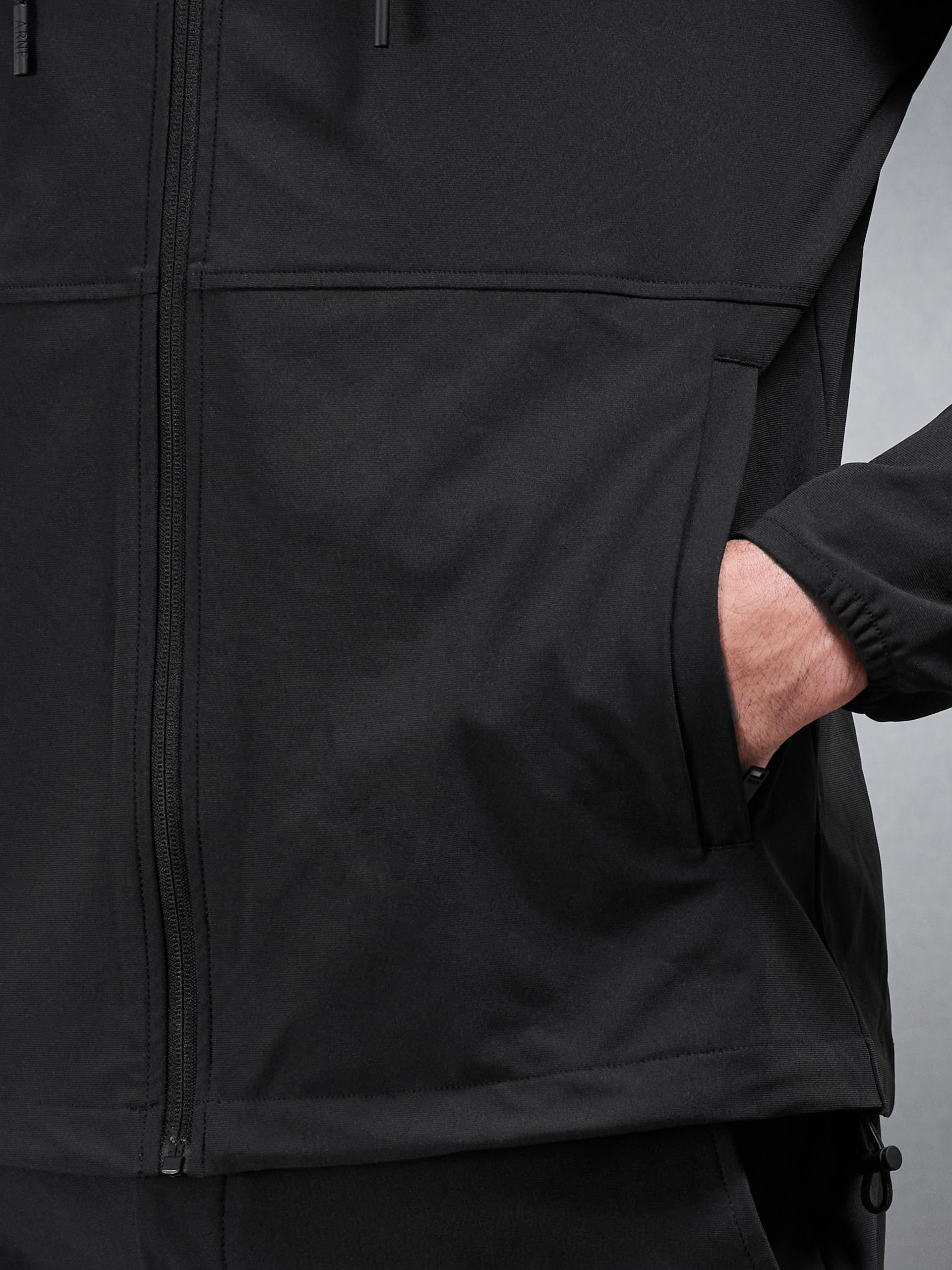 24 Hour Windbreaker in Black