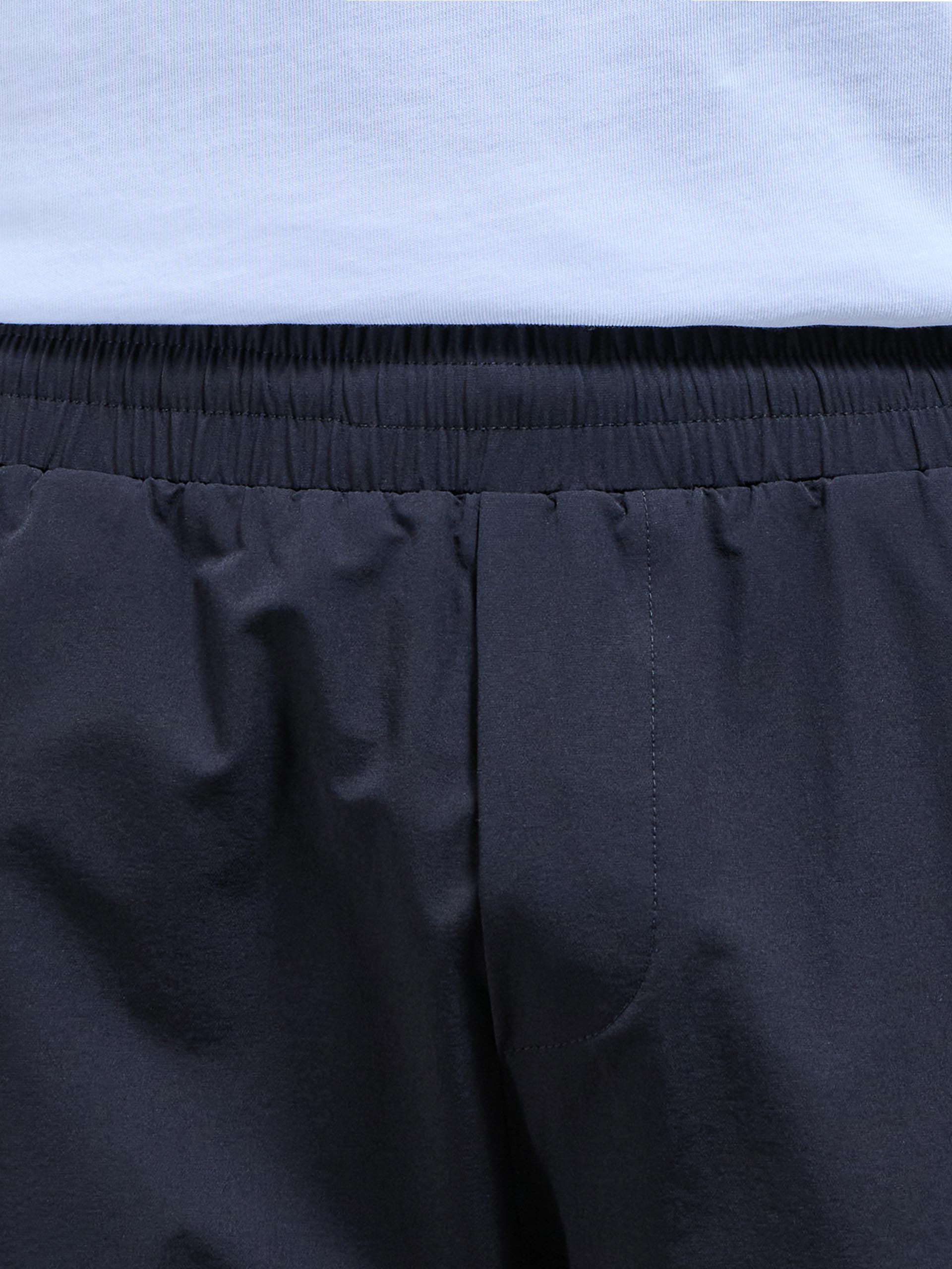 3D Pocket Cargo Short in Black
