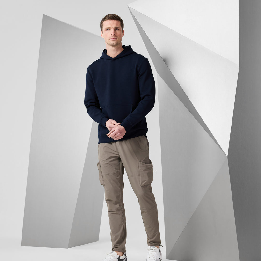 Technical 3D Cargo Pant in Olive