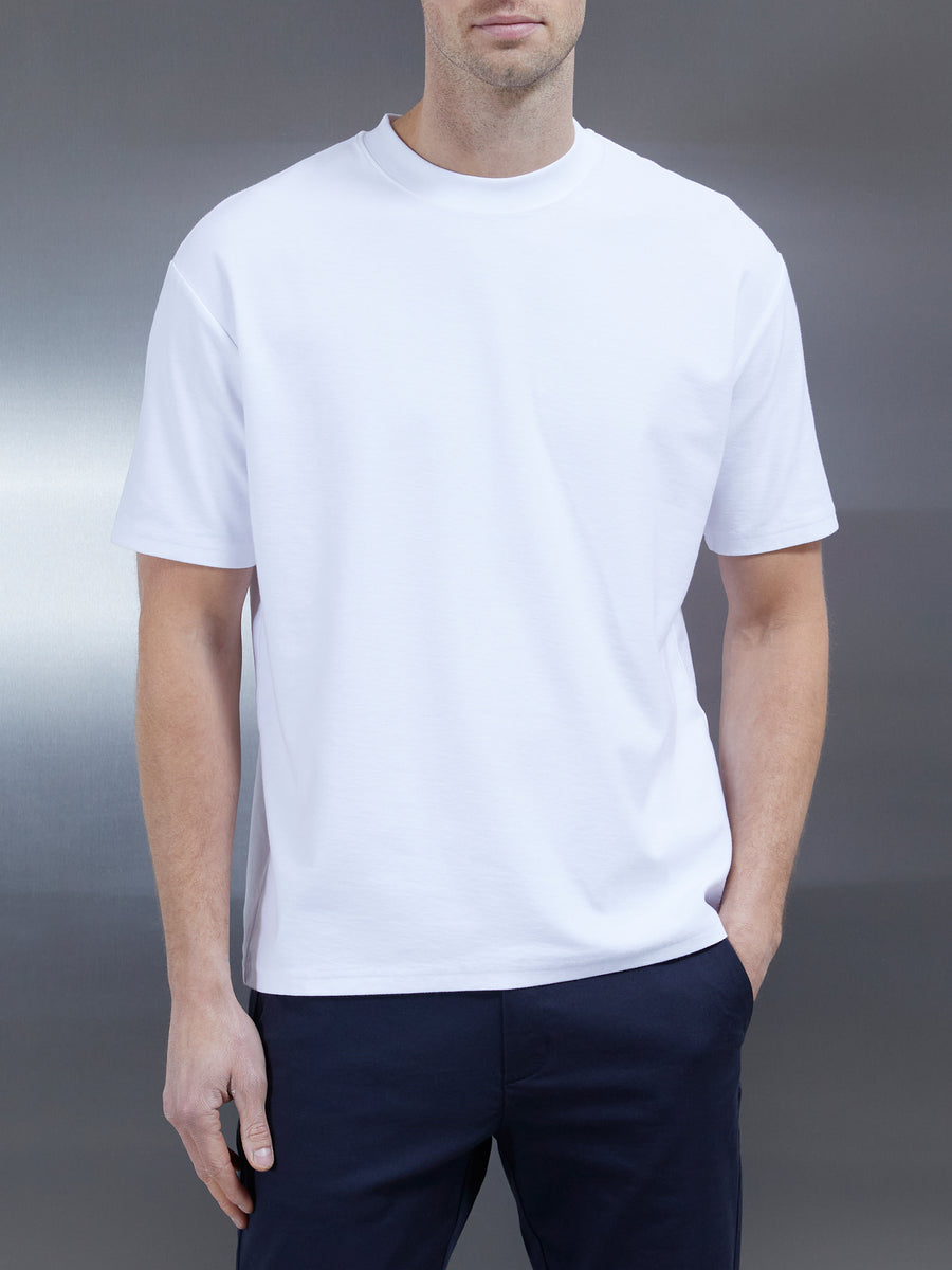 3 Pack Relaxed T-Shirts in White / Navy / Black