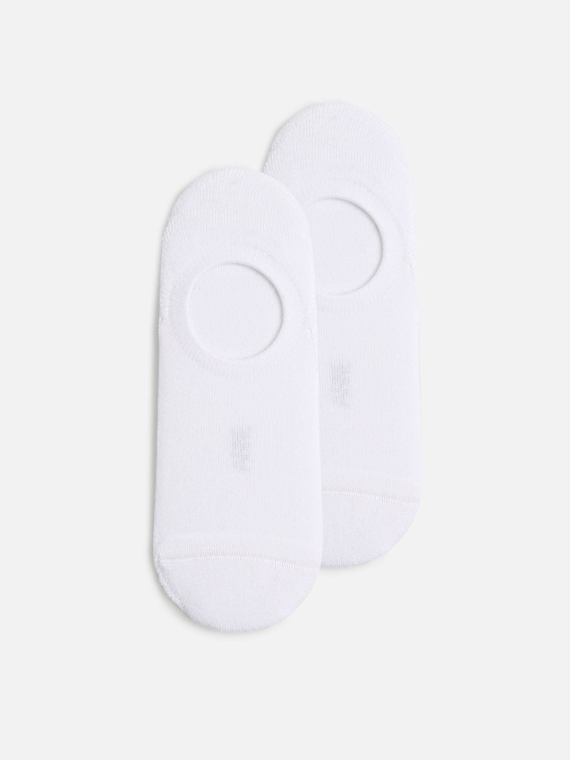 3 Pack Invisible Cushioned Sock in Black White Marl Grey