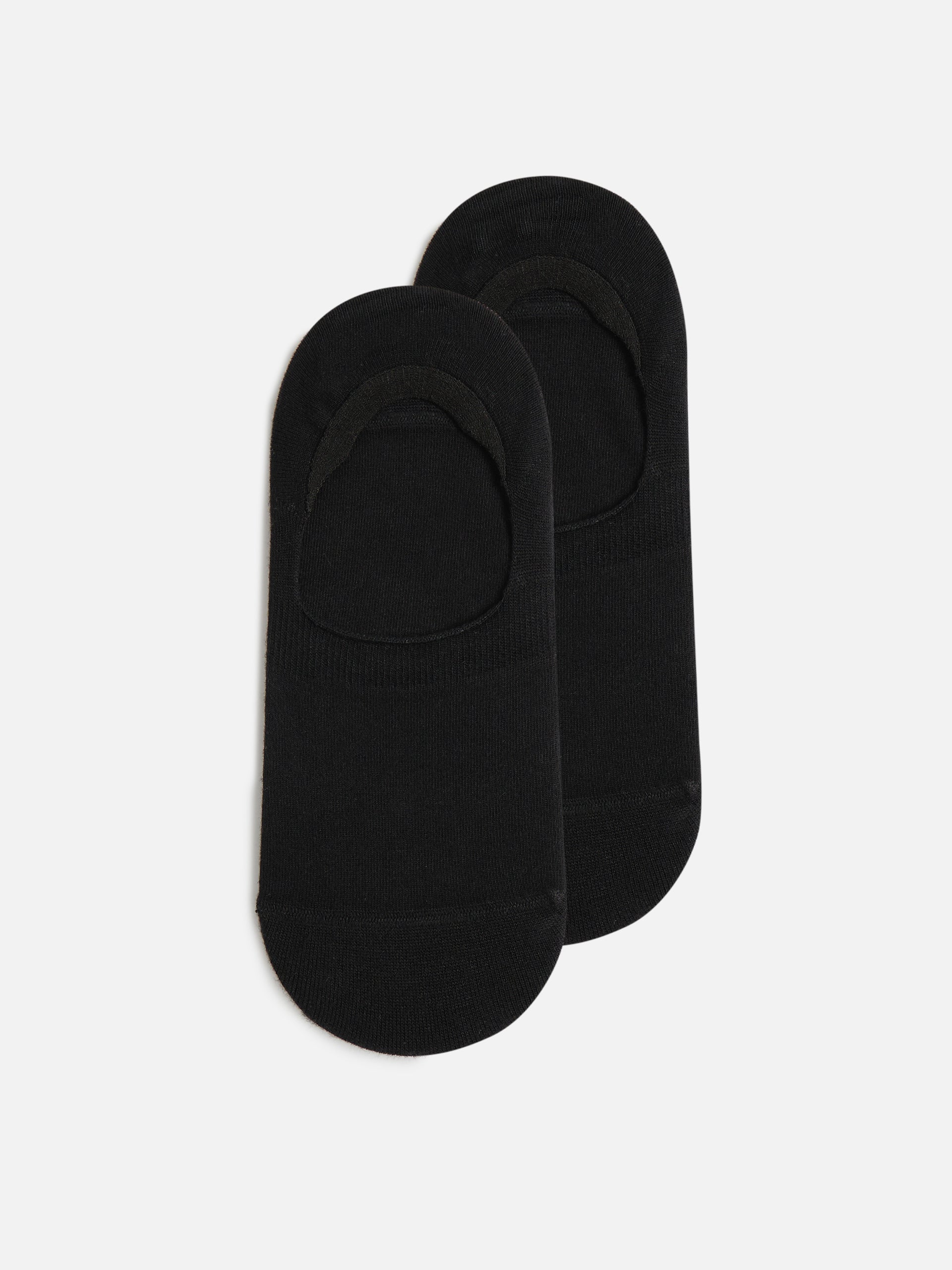 3 Pack No Show Sock in Black