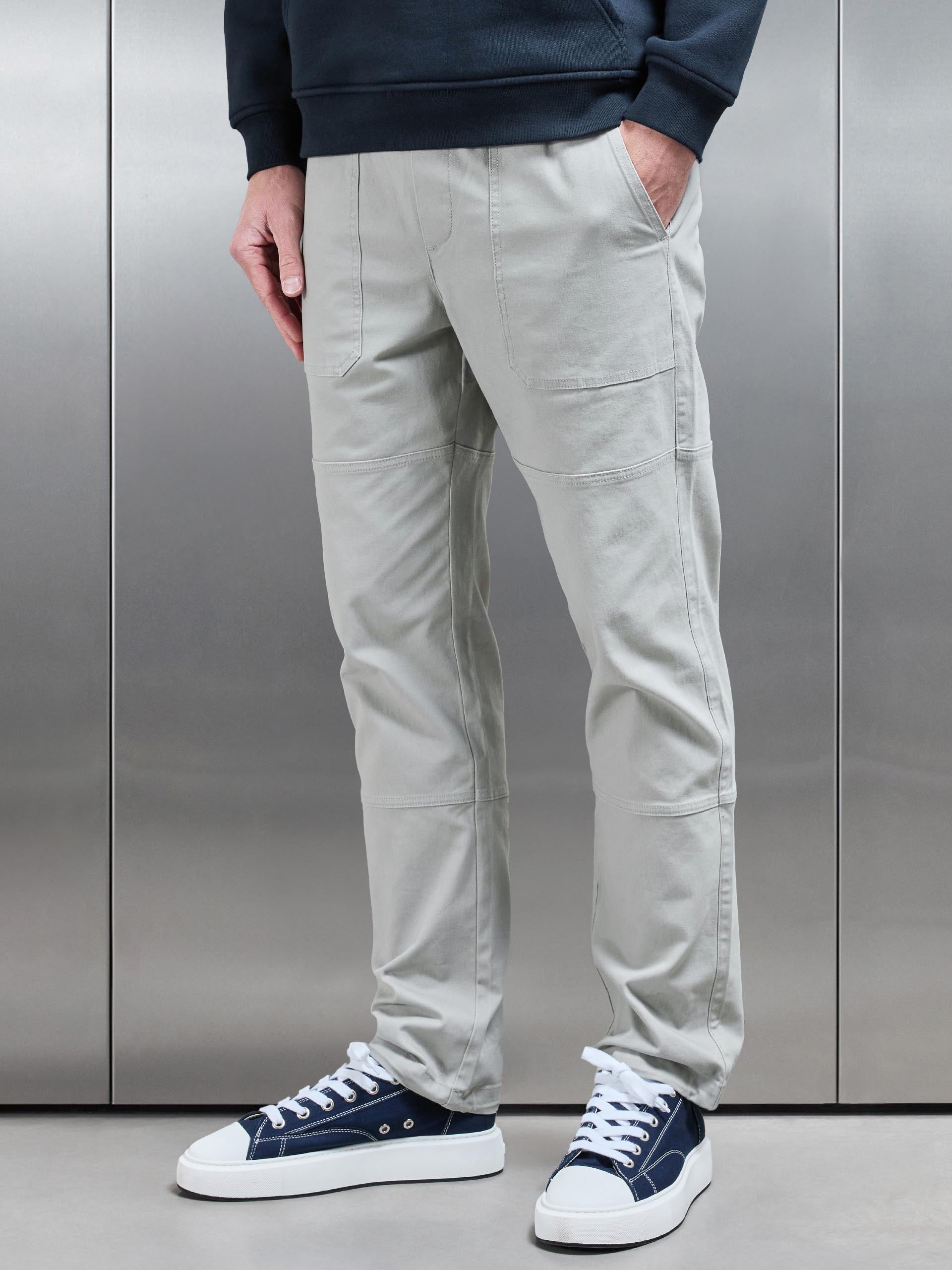 Worker Trouser in Stone