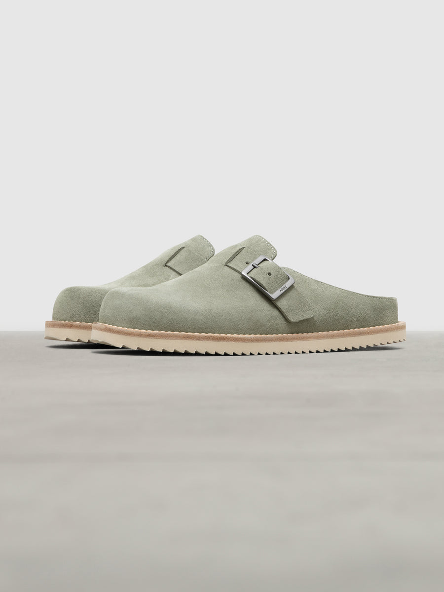 Womens Mule in Olive